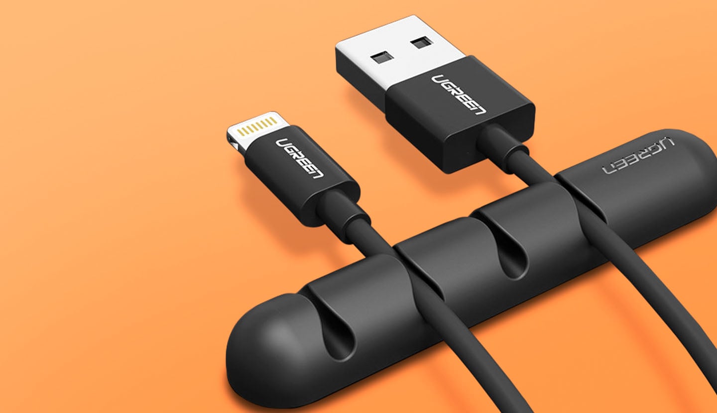 Kabelhalter und Clips für geordnete Kabelverwaltung