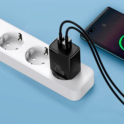 Schnellladegeräte für Smartphones und Tablets