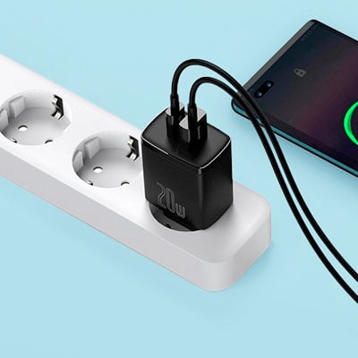 Schnellladegeräte für Smartphones und Tablets