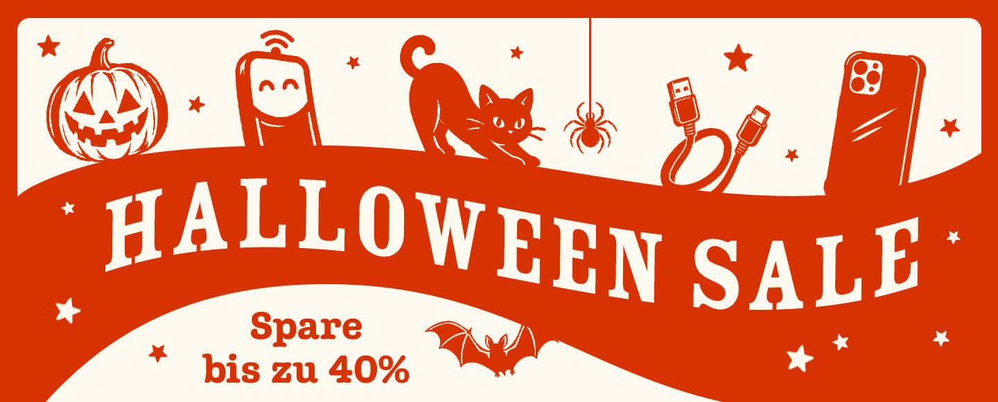 Wünsche werden wahr... Spare zu Halloween bis zu 40 % auf Handyhüllen, Watch-Armbänder, Handyketten, Displayschutz, Kabel & mehr – mit kostenlosem Versand!