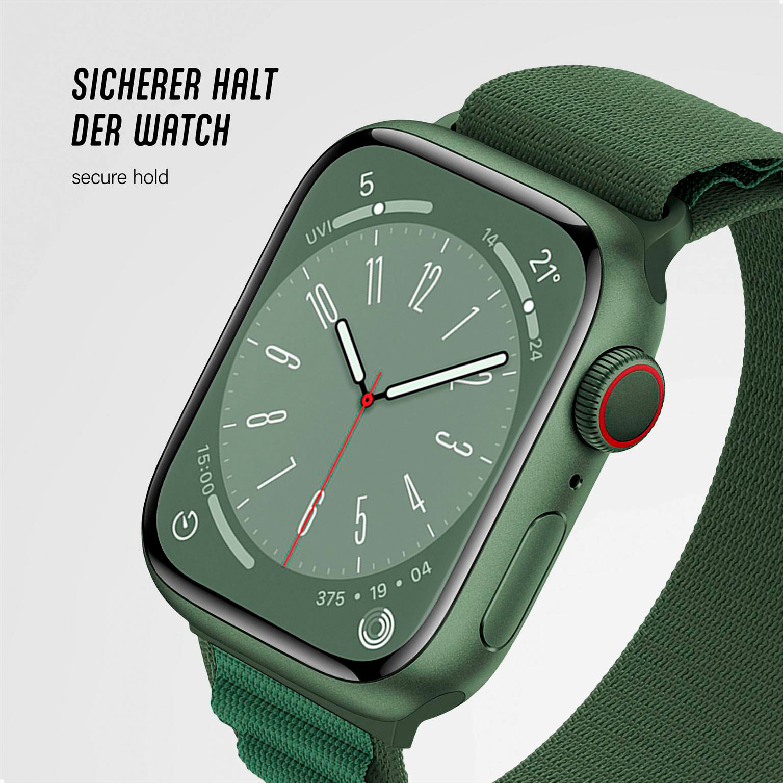 ONEFLOW Active Loop Apple Watch SE 3 (44mm) Sport Armband Nylon – Weiteres Produktbild 5