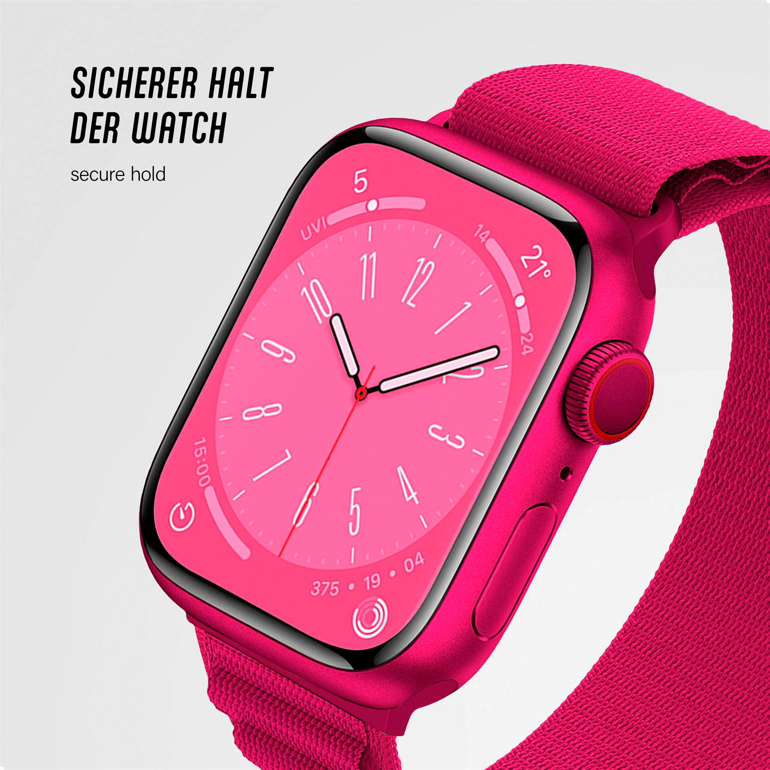 ONEFLOW Active Loop Apple Watch SE 3 (44mm) Sport Armband Nylon – Weiteres Produktbild 5
