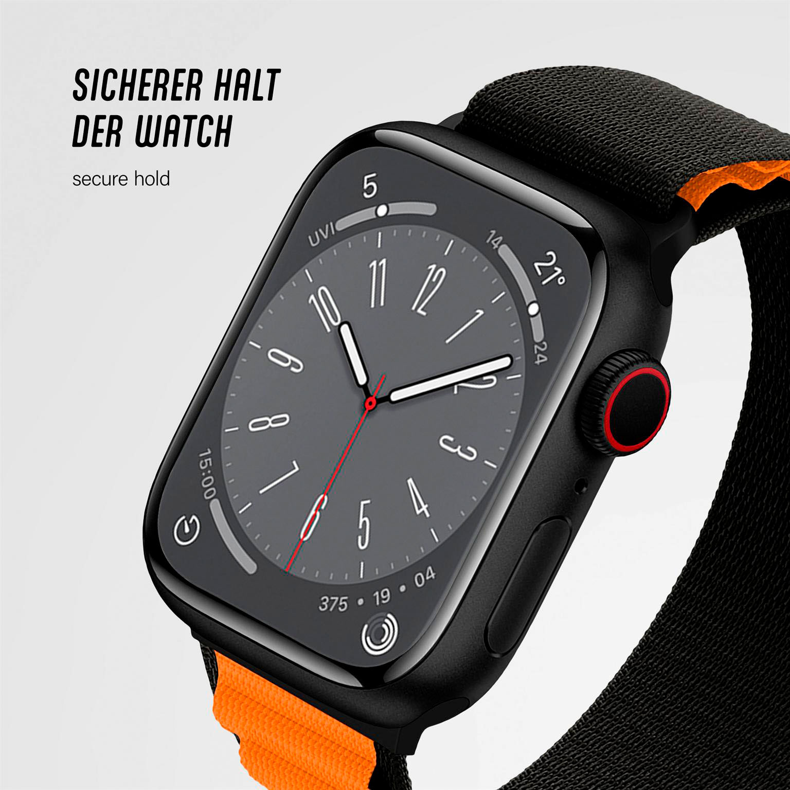ONEFLOW Active Loop Apple Watch 11 (42mm) Sport Armband Nylon – Weiteres Produktbild 5