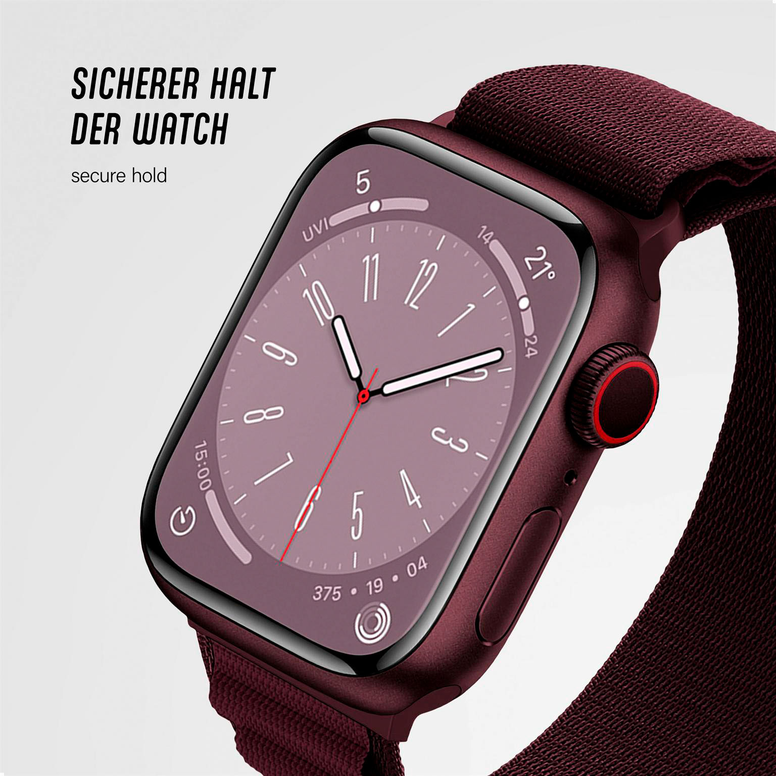ONEFLOW Active Loop Apple Watch 11 (46mm) Sport Armband Nylon – Weiteres Produktbild 5