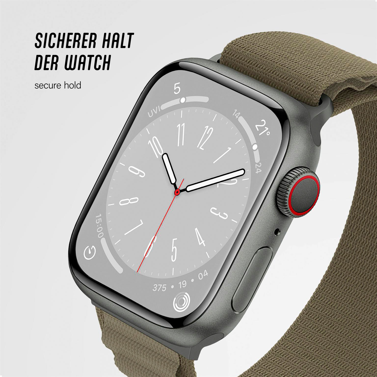 ONEFLOW Active Loop Apple Watch Ultra 3 (49mm) Sport Armband Nylon – Weiteres Produktbild 5
