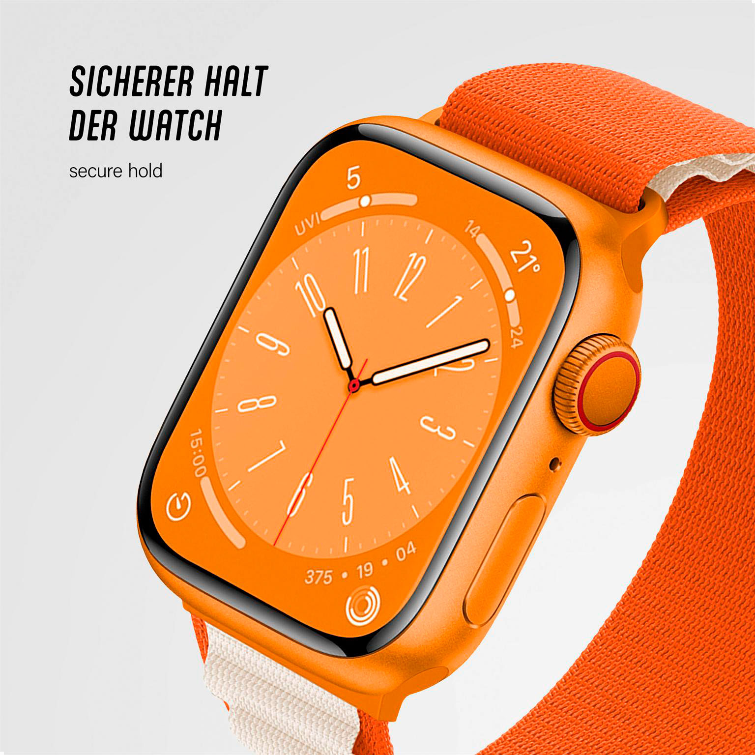ONEFLOW Active Loop Apple Watch Ultra 3 (49mm) Sport Armband Nylon – Weiteres Produktbild 5