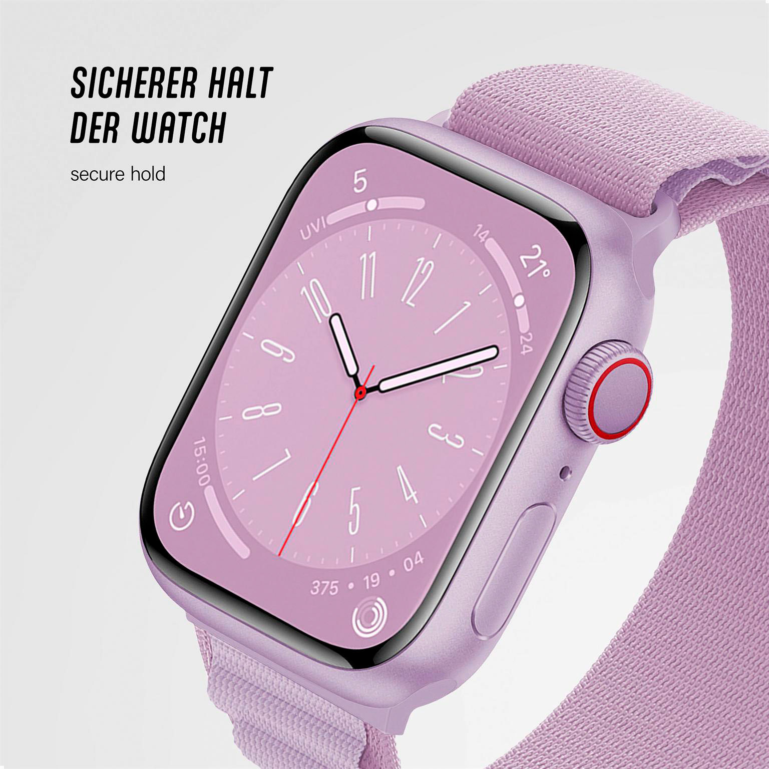 ONEFLOW Active Loop Apple Watch Ultra 3 (49mm) Sport Armband Nylon – Weiteres Produktbild 5