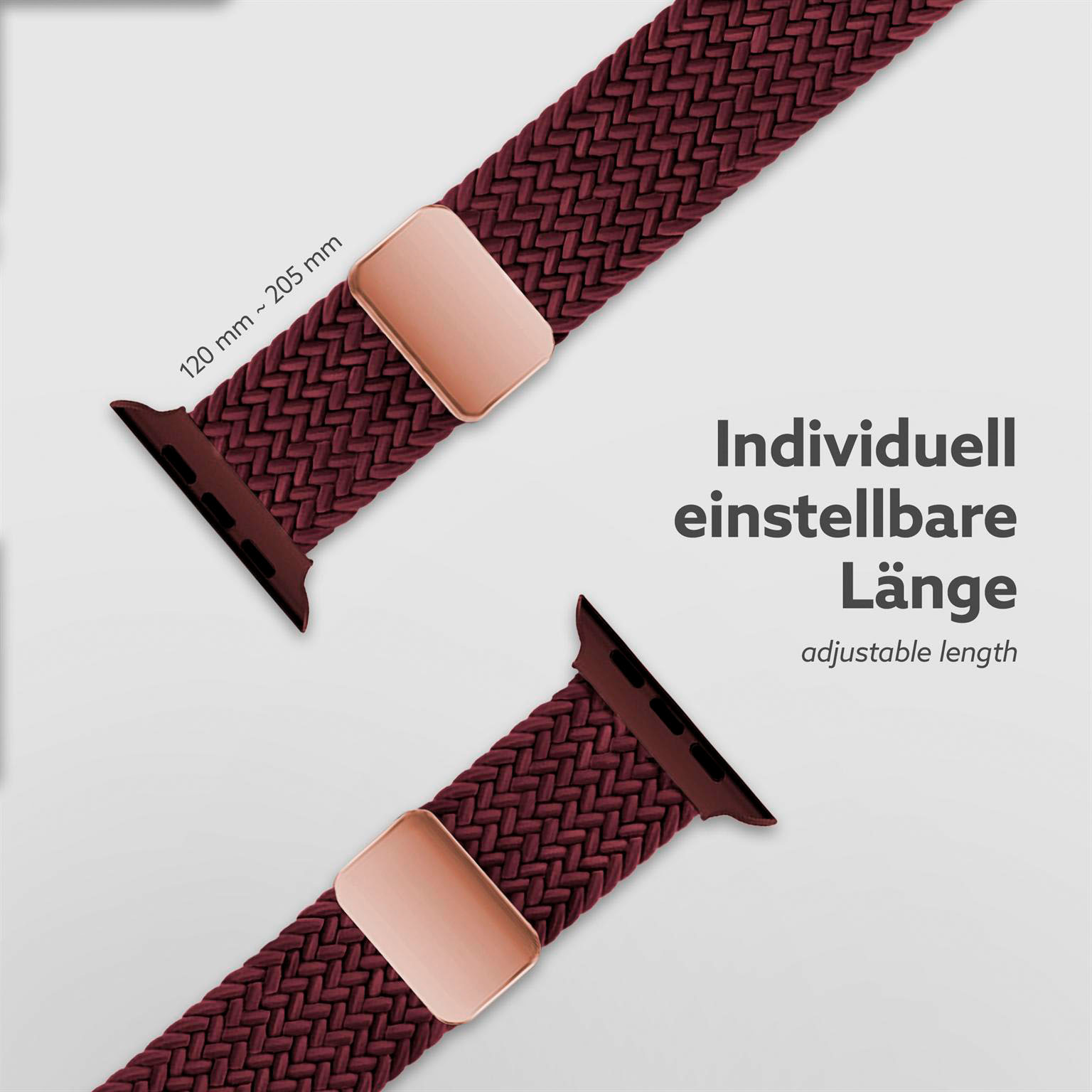 ONEFLOW Casual Loop Apple Watch 11 (46mm) Armband geflochten – Weiteres Produktbild 4
