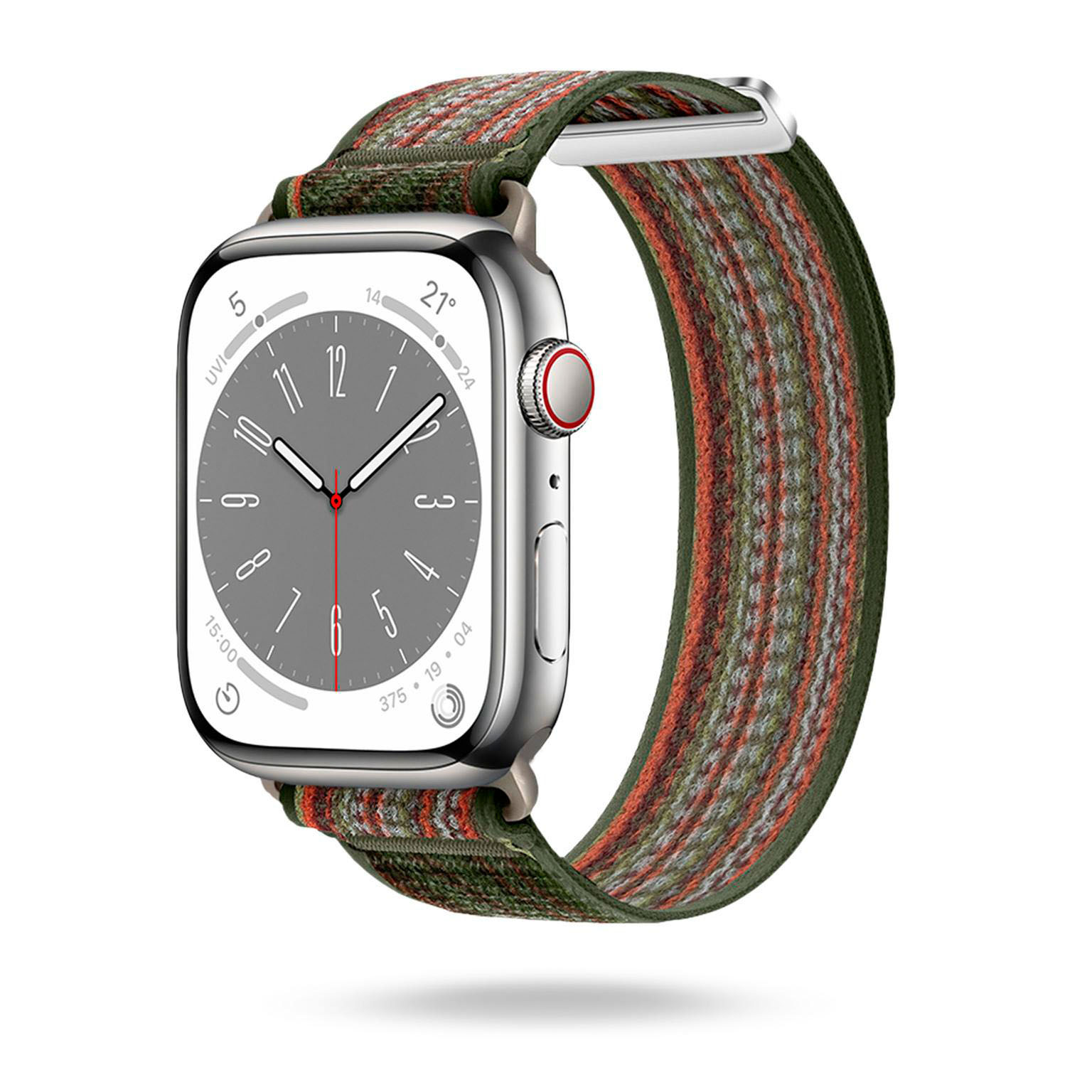 ONEFLOW Nomad Strap Apple Watch 11 (46mm) Nylon Armband Outdoor – undefined