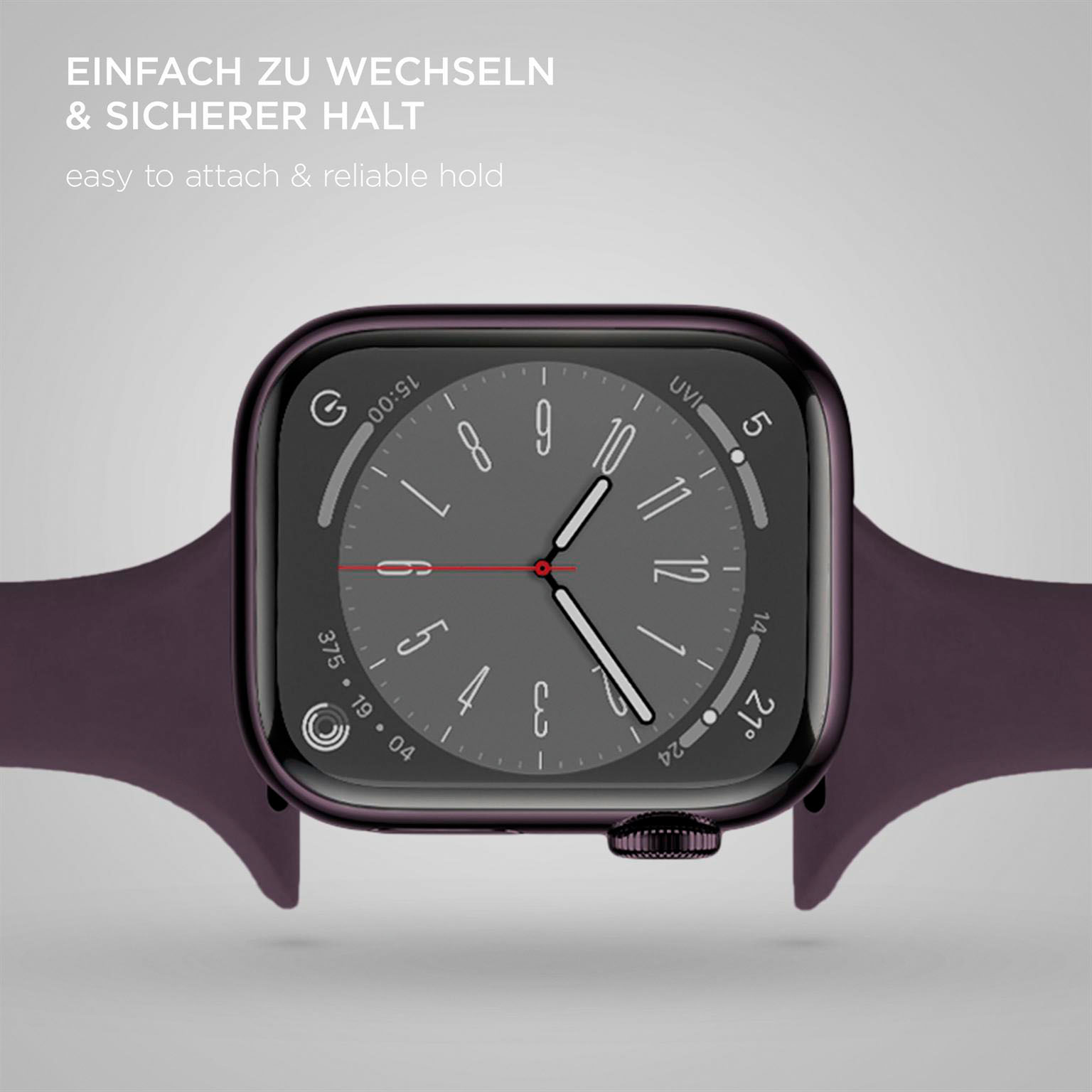ONEFLOW Soft Band Slim Apple Watch SE 3 (40mm) Sportarmband Schmal – Weiteres Produktbild 5