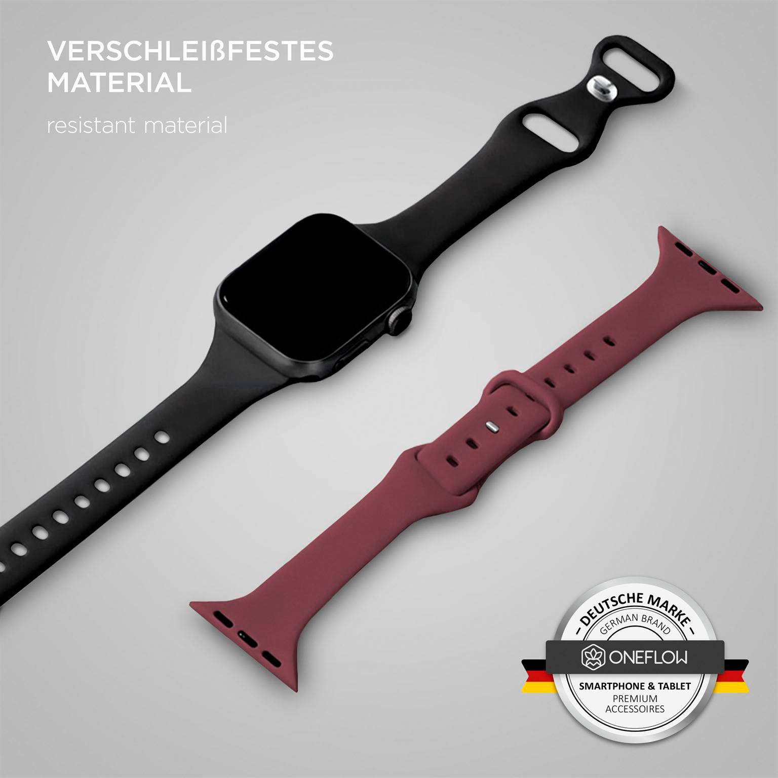 ONEFLOW Soft Band Slim Apple Watch SE 3 (40mm) Sportarmband Schmal – Weiteres Produktbild 2