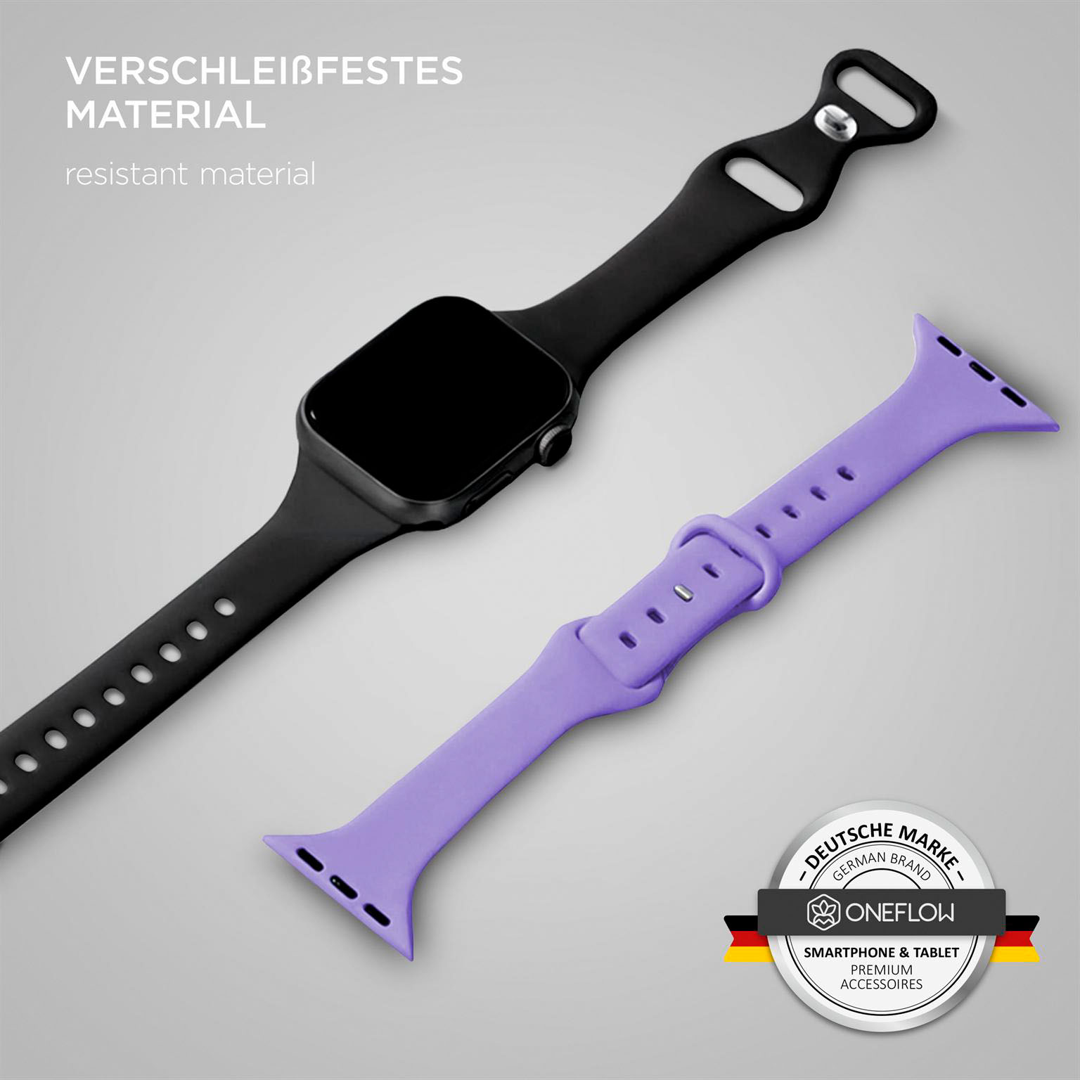 ONEFLOW Soft Band Slim Apple Watch SE 3 (40mm) Sportarmband Schmal – Weiteres Produktbild 2