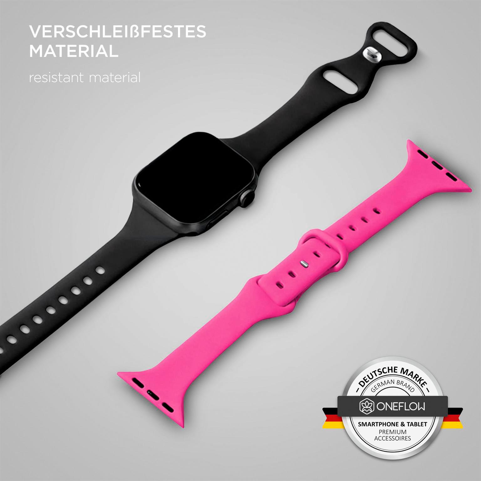 ONEFLOW Soft Band Slim Apple Watch SE 3 (40mm) Sportarmband Schmal – Weiteres Produktbild 2