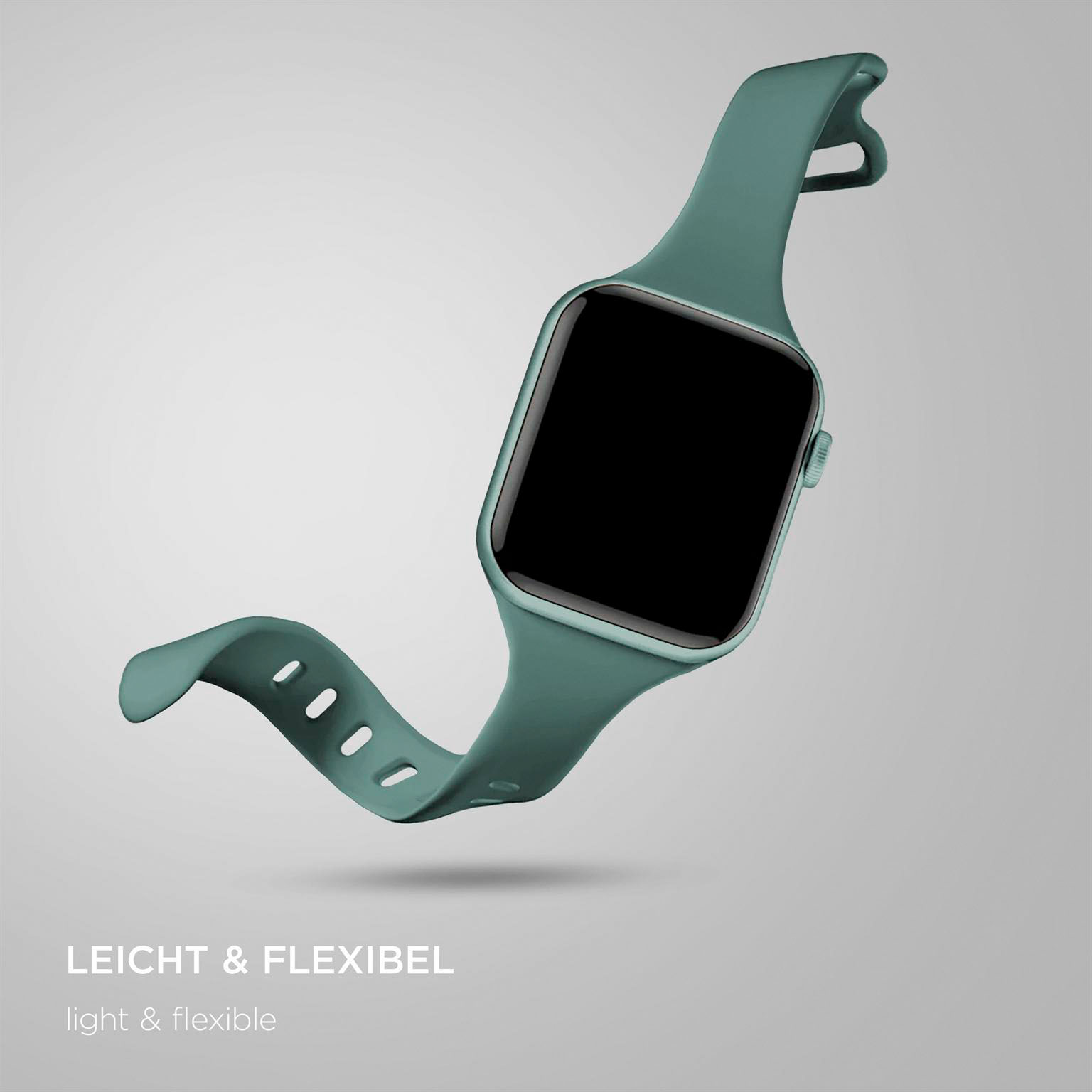 ONEFLOW Soft Band Slim Apple Watch SE 3 (40mm) Sportarmband Schmal – Weiteres Produktbild 4