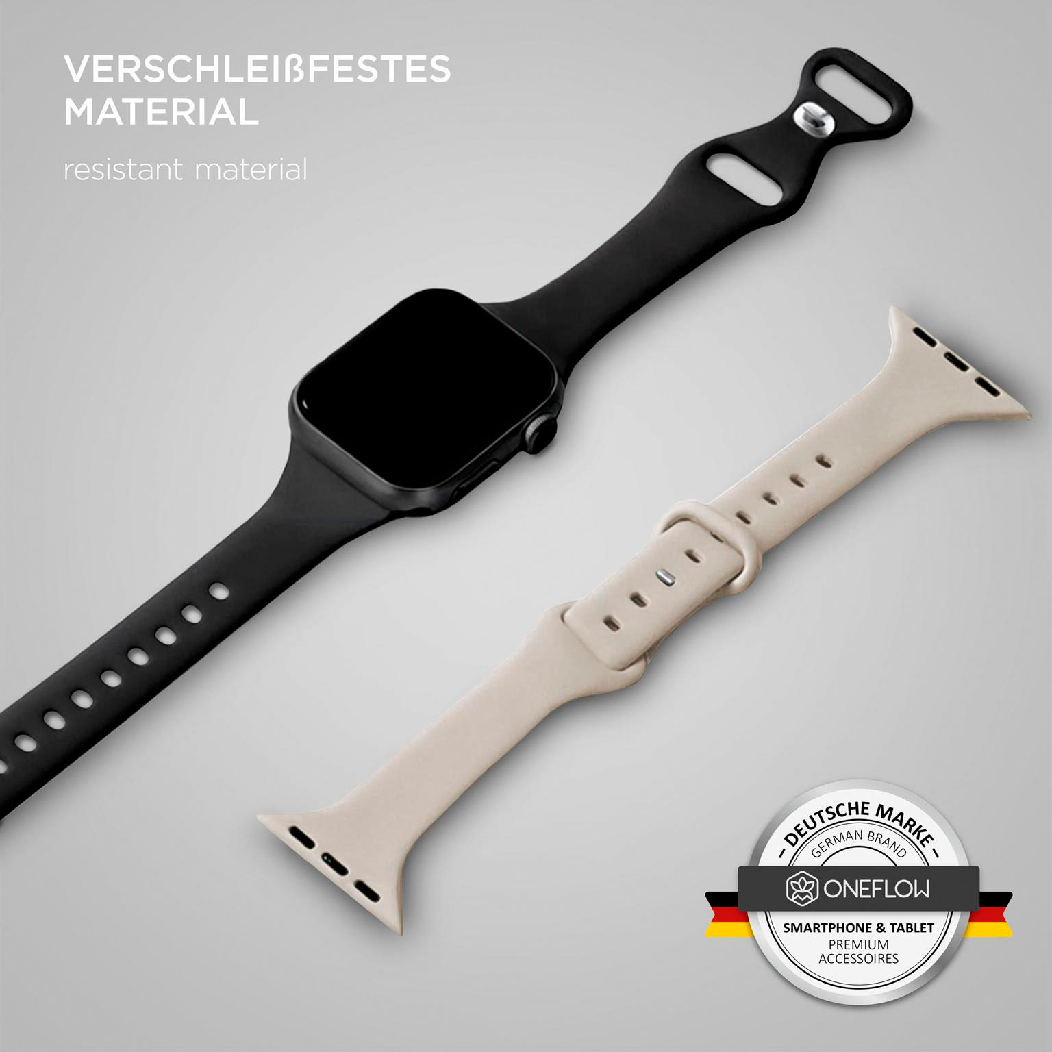 ONEFLOW Soft Band Slim Apple Watch SE 3 (40mm) Sportarmband Schmal – Weiteres Produktbild 2