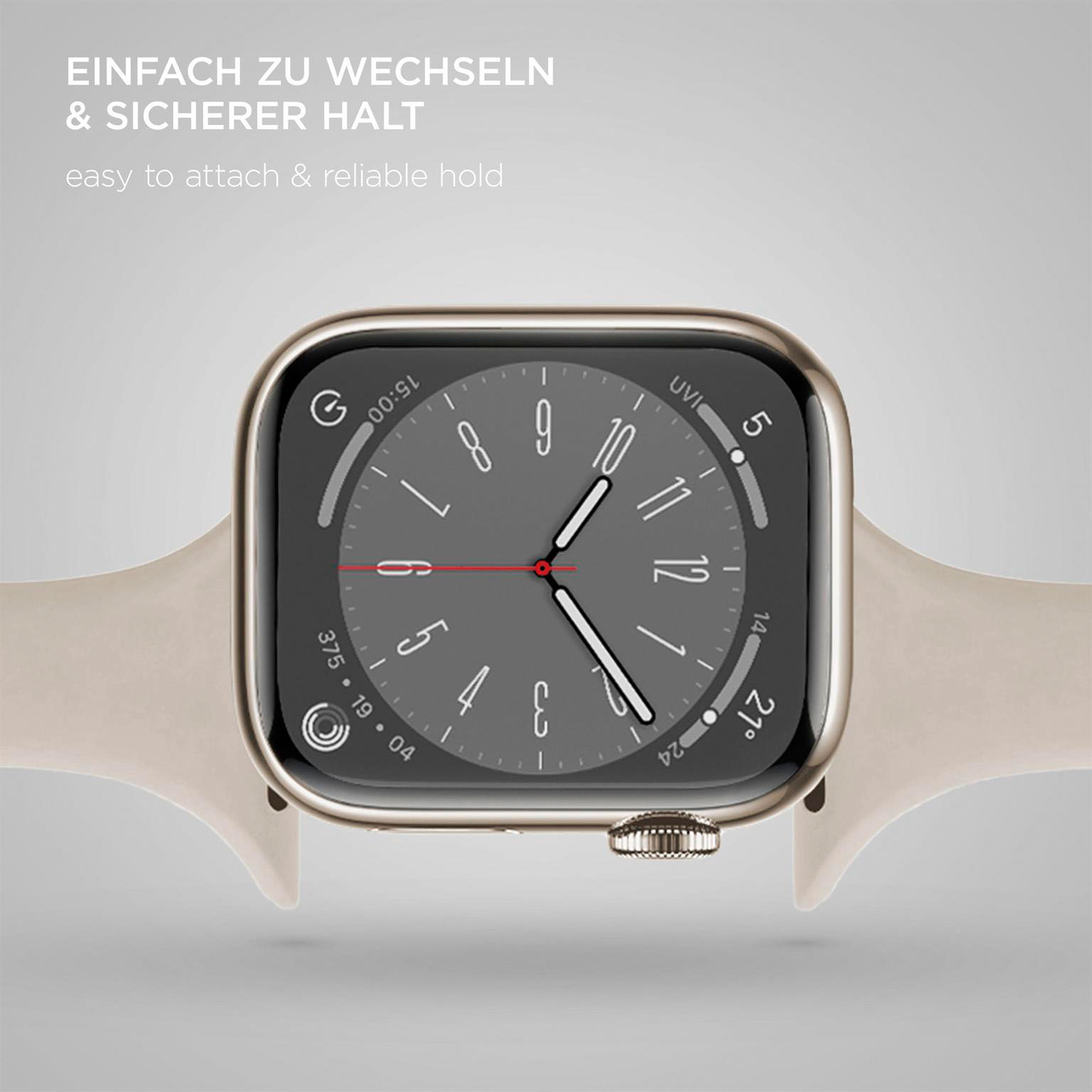 ONEFLOW Soft Band Slim Apple Watch SE 3 (40mm) Sportarmband Schmal – Weiteres Produktbild 5