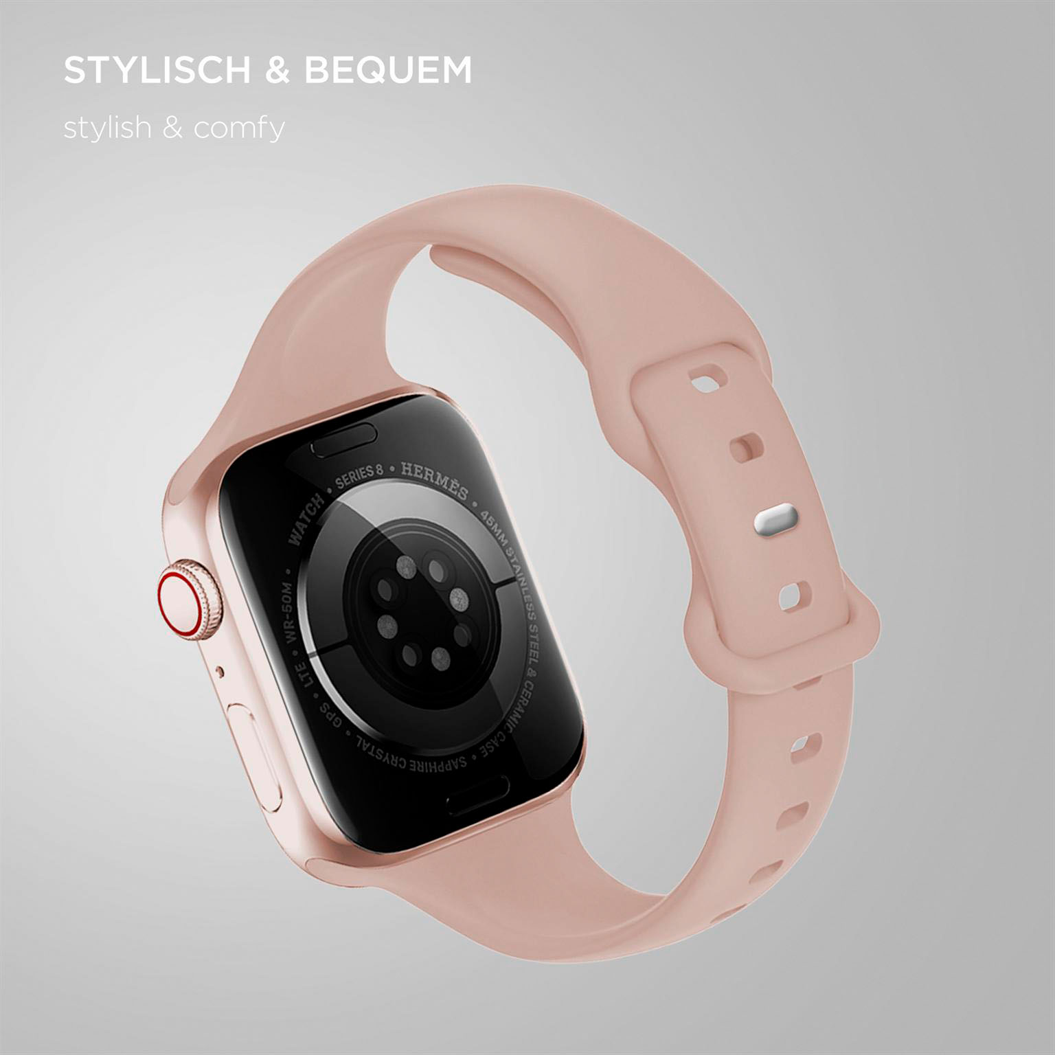 ONEFLOW Soft Band Slim Apple Watch SE 3 (40mm) Sportarmband Schmal – Weiteres Produktbild 1