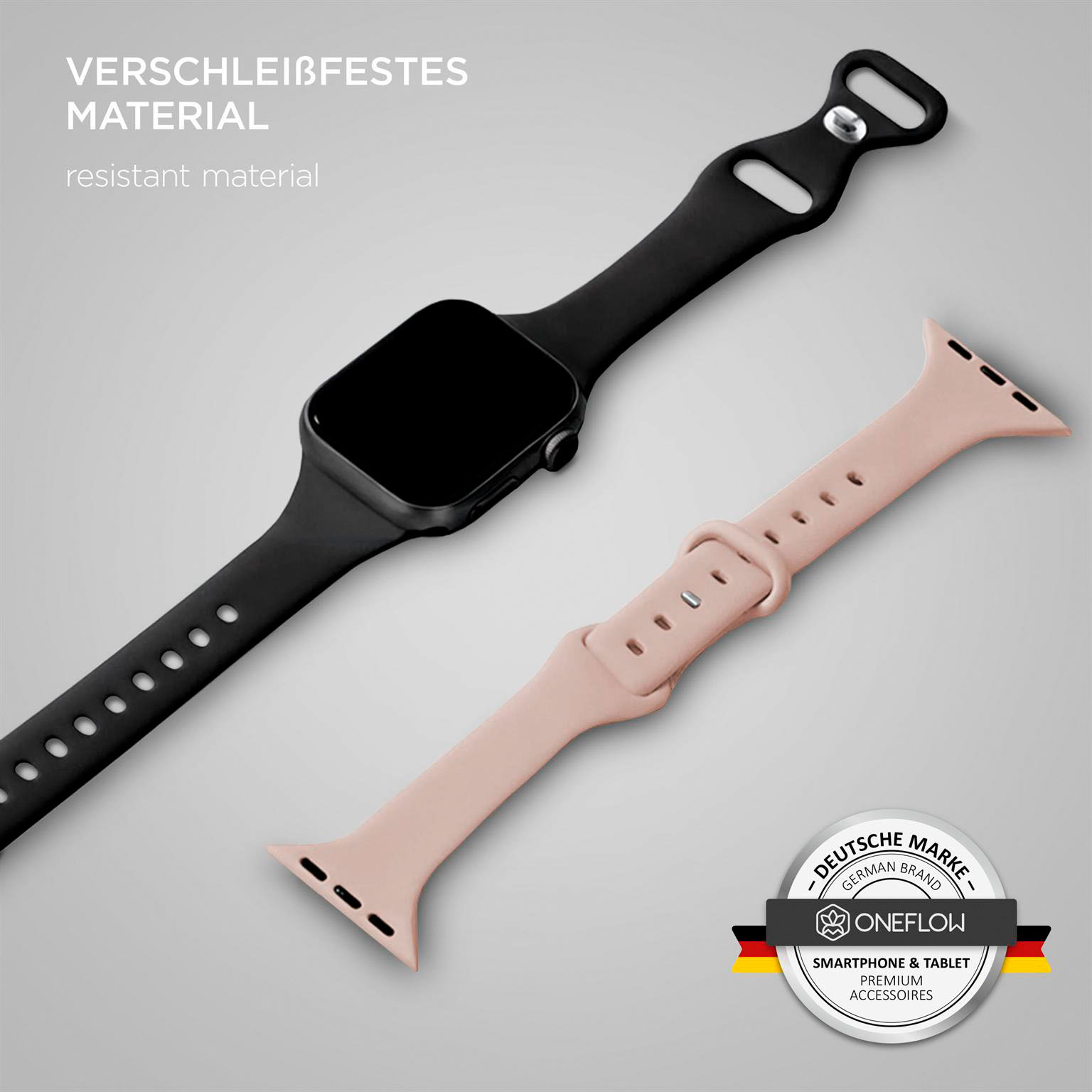 ONEFLOW Soft Band Slim Apple Watch SE 3 (40mm) Sportarmband Schmal – Weiteres Produktbild 2