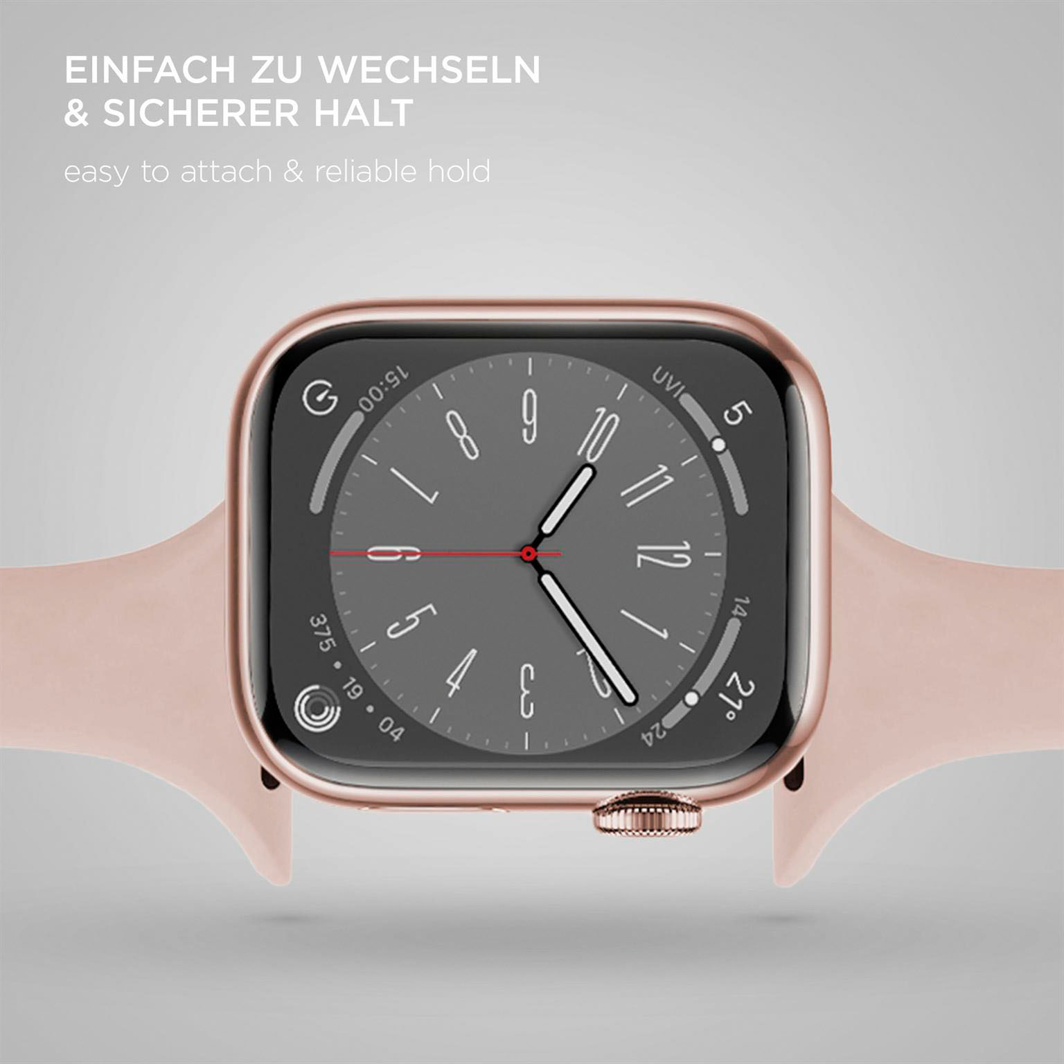 ONEFLOW Soft Band Slim Apple Watch SE 3 (40mm) Sportarmband Schmal – Weiteres Produktbild 5