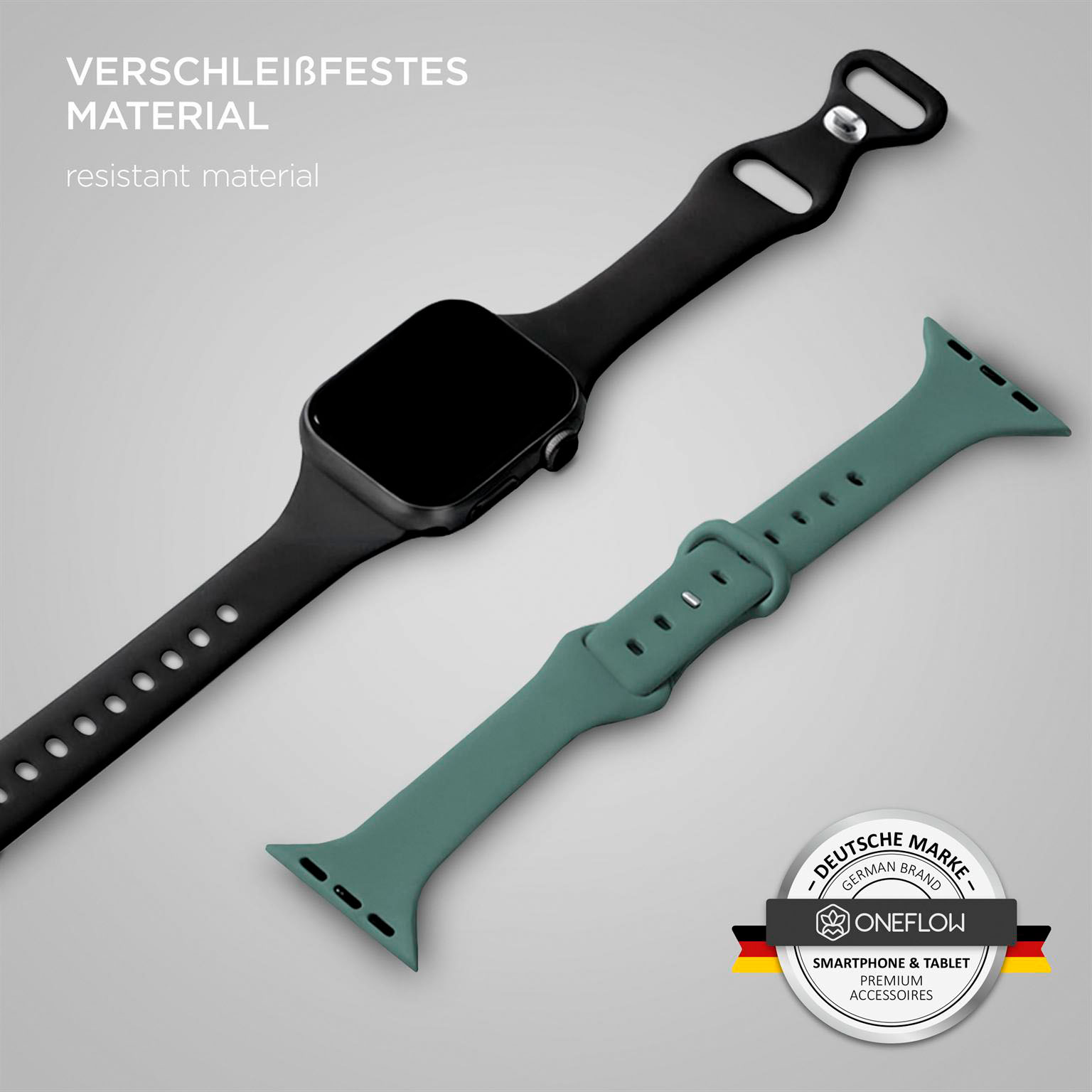 ONEFLOW Soft Band Slim Apple Watch SE 3 (40mm) Sportarmband Schmal – Weiteres Produktbild 2