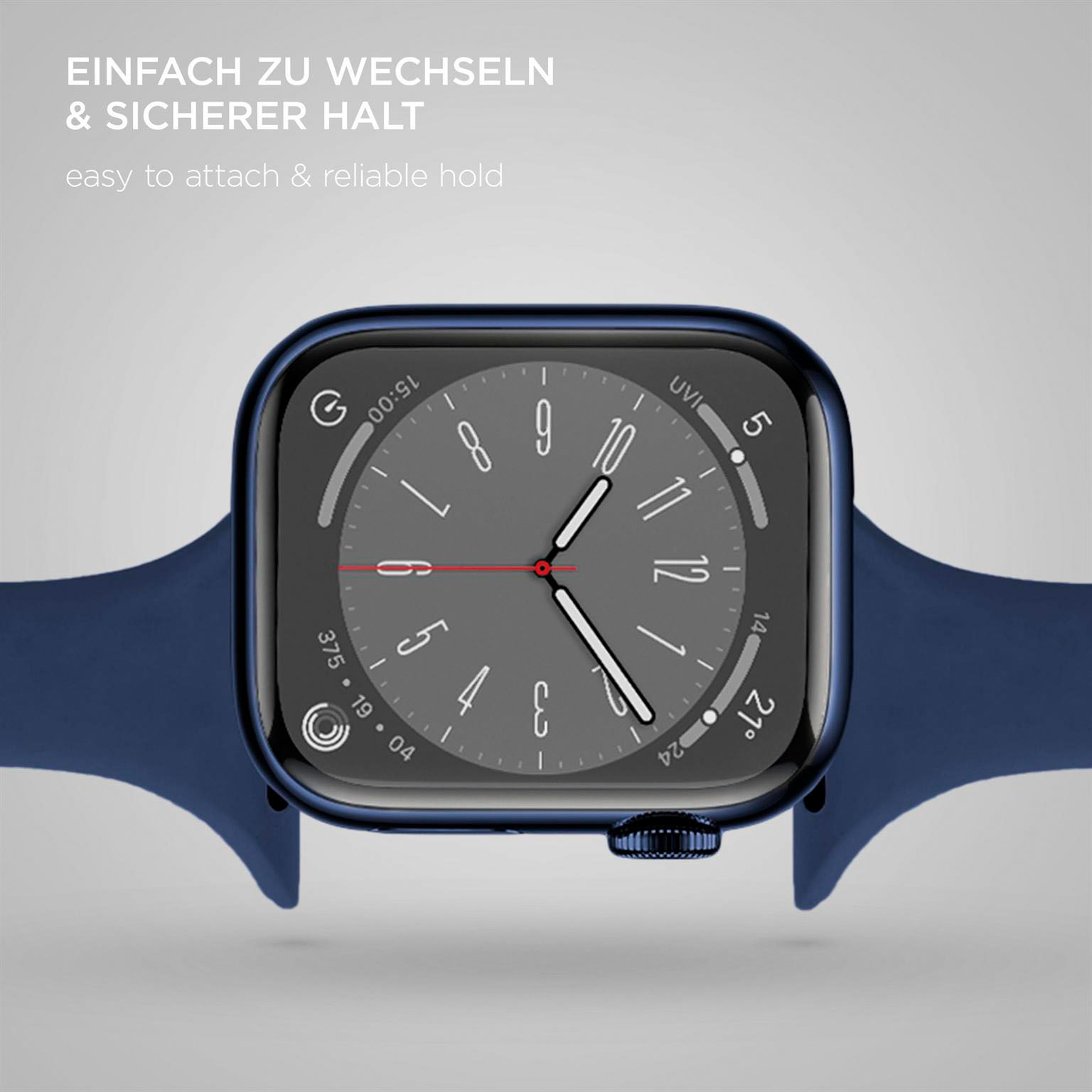 ONEFLOW Soft Band Slim Apple Watch SE 3 (44mm) Sportarmband Schmal – Weiteres Produktbild 5