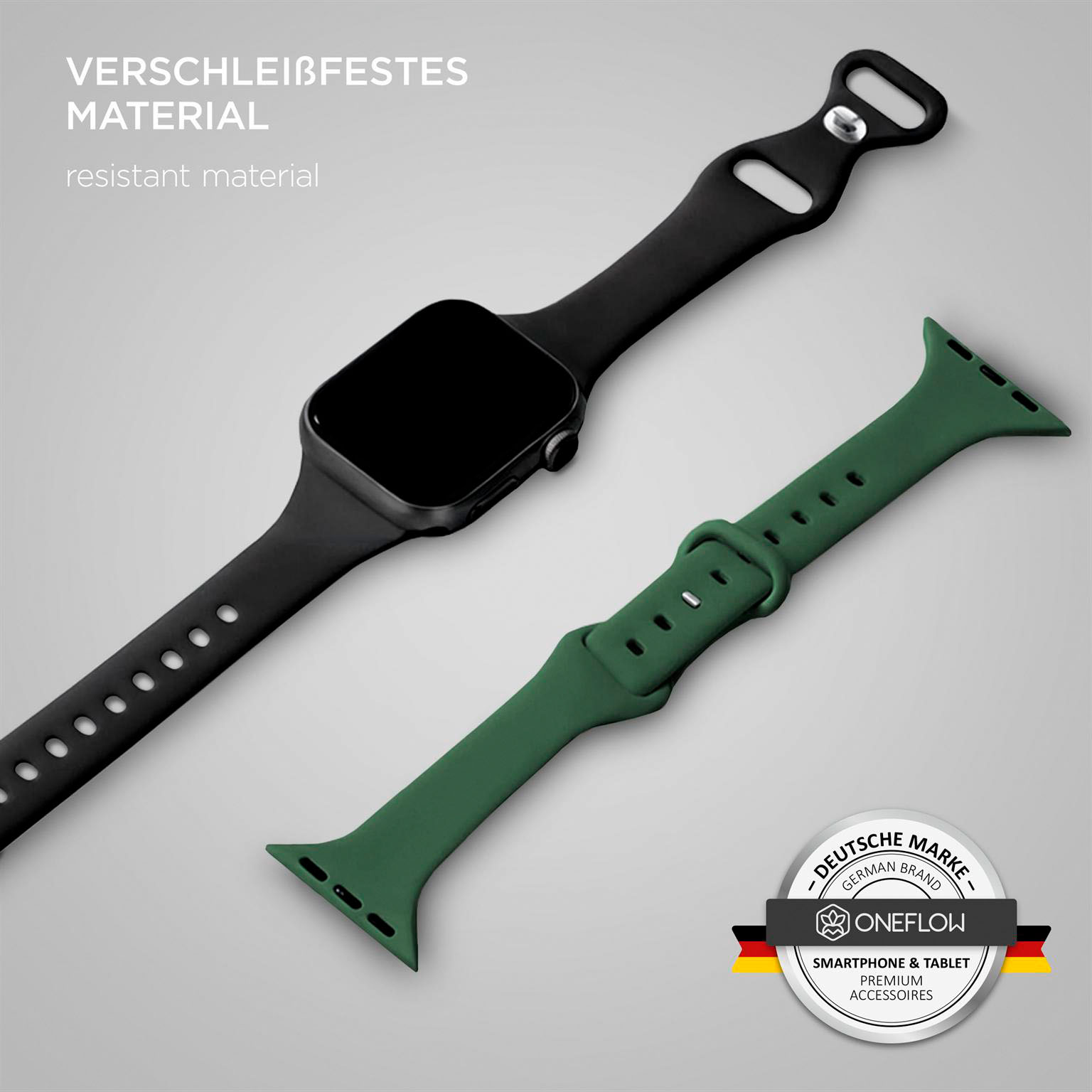 ONEFLOW Soft Band Slim Apple Watch SE 3 (44mm) Sportarmband Schmal – Weiteres Produktbild 2