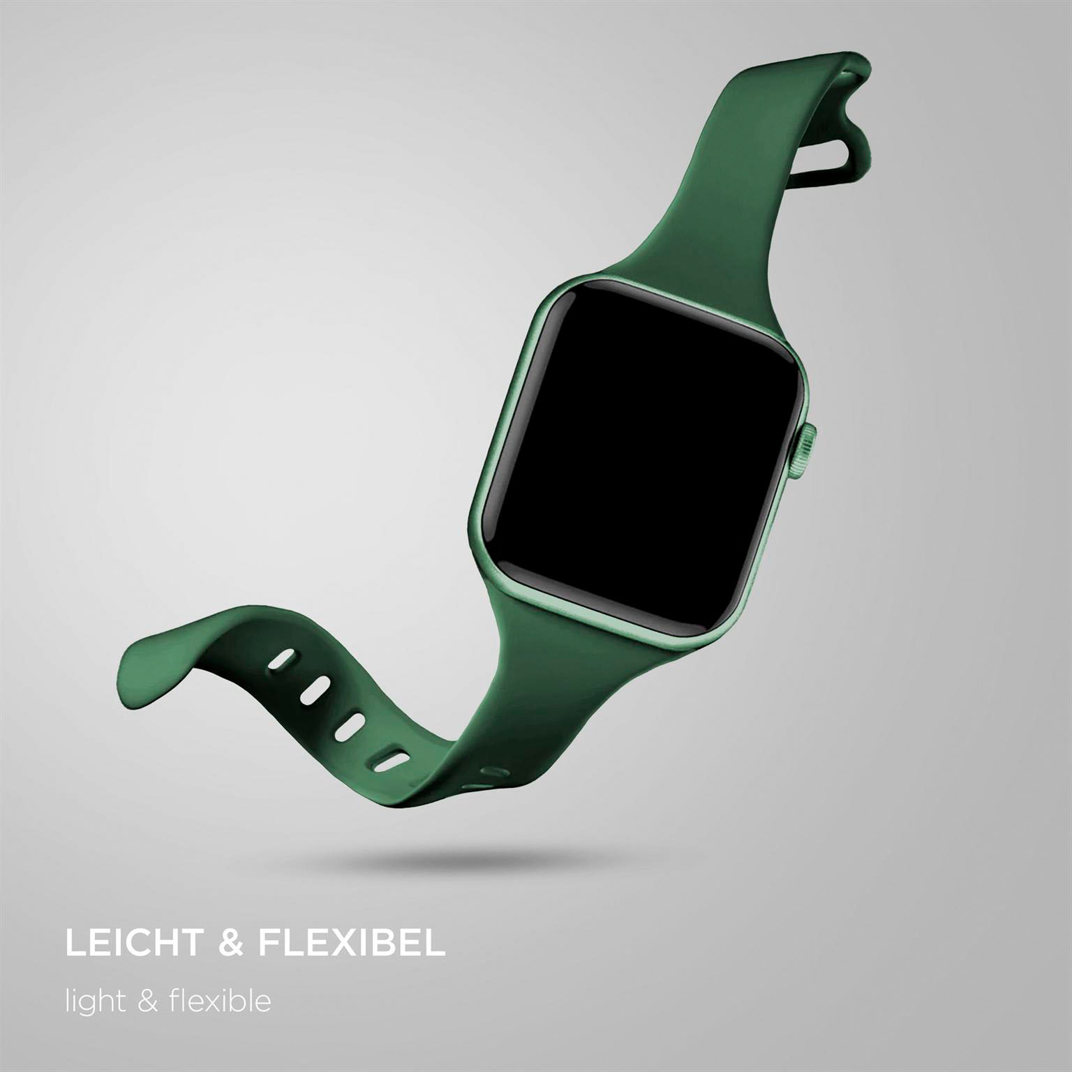 ONEFLOW Soft Band Slim Apple Watch SE 3 (44mm) Sportarmband Schmal – Weiteres Produktbild 4