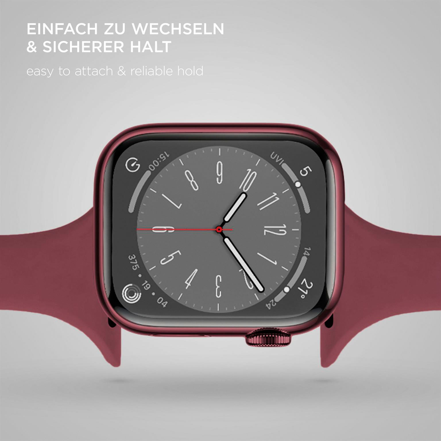 ONEFLOW Soft Band Slim Apple Watch SE 3 (44mm) Sportarmband Schmal – Weiteres Produktbild 5