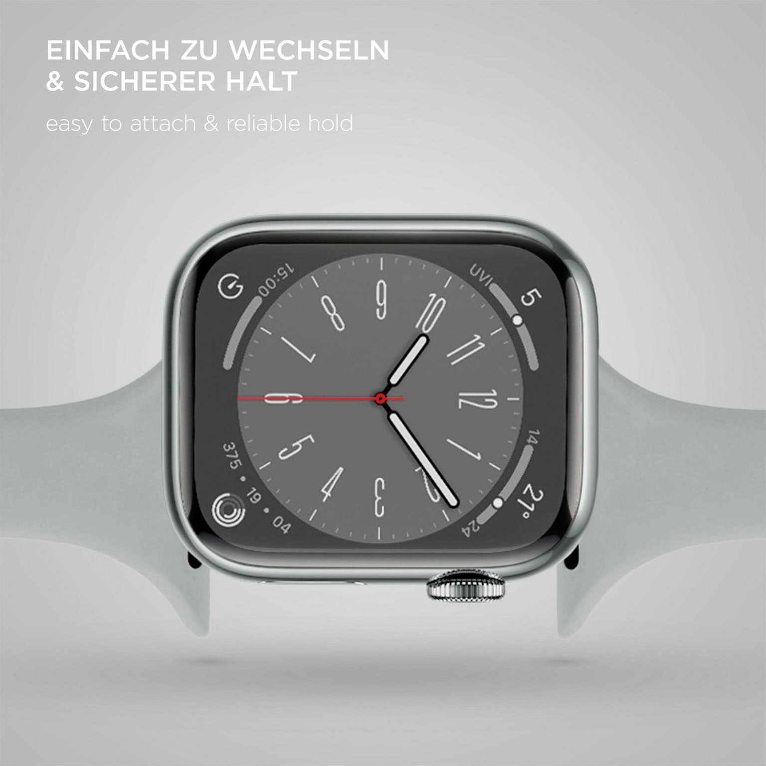ONEFLOW Soft Band Slim Apple Watch SE 3 (44mm) Sportarmband Schmal – Weiteres Produktbild 5