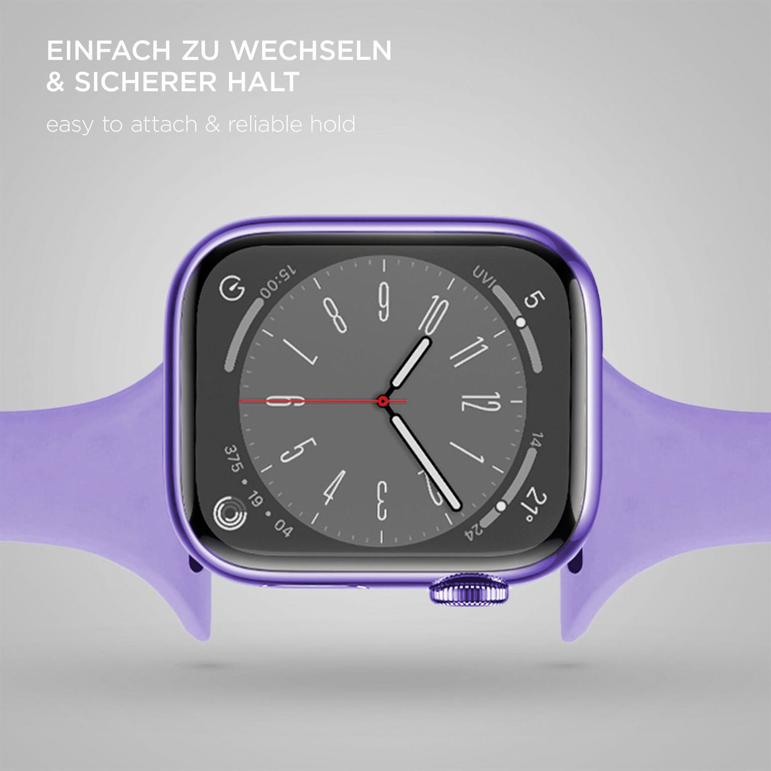 ONEFLOW Soft Band Slim Apple Watch SE 3 (44mm) Sportarmband Schmal – Weiteres Produktbild 5