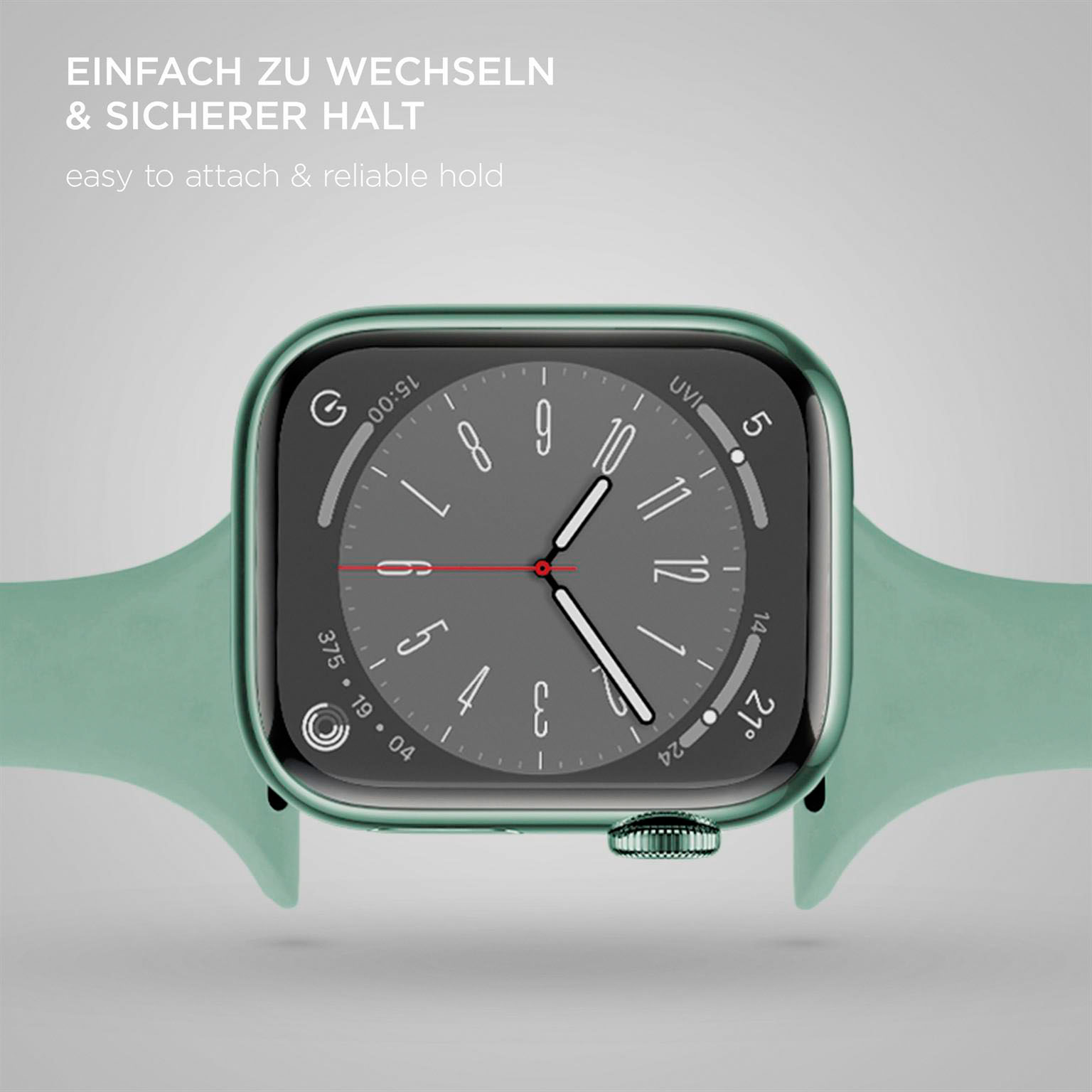 ONEFLOW Soft Band Slim Apple Watch SE 3 (44mm) Sportarmband Schmal – Weiteres Produktbild 5