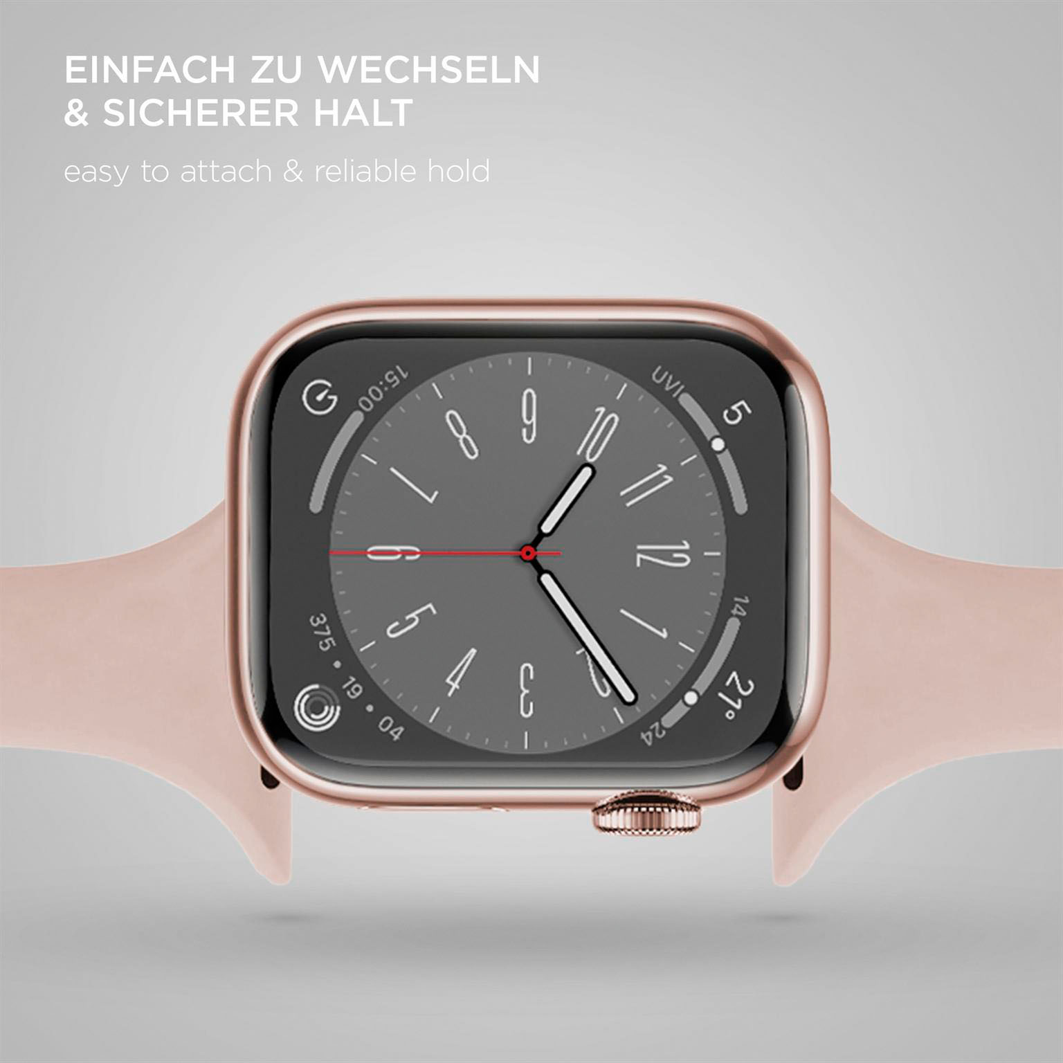ONEFLOW Soft Band Slim Apple Watch SE 3 (44mm) Sportarmband Schmal – Weiteres Produktbild 5