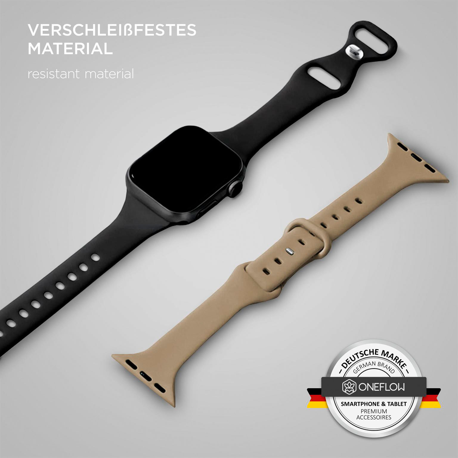 ONEFLOW Soft Band Slim Apple Watch SE 3 (44mm) Sportarmband Schmal – Weiteres Produktbild 2