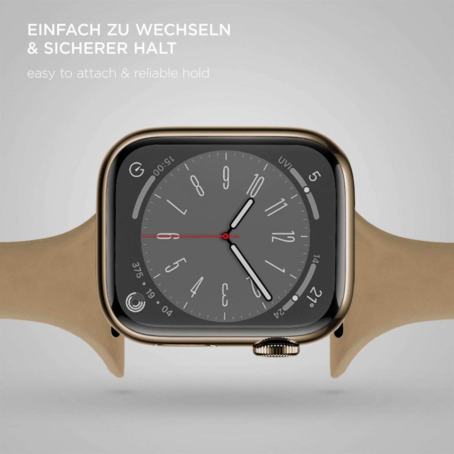 ONEFLOW Soft Band Slim Apple Watch SE 3 (44mm) Sportarmband Schmal – Weiteres Produktbild 5
