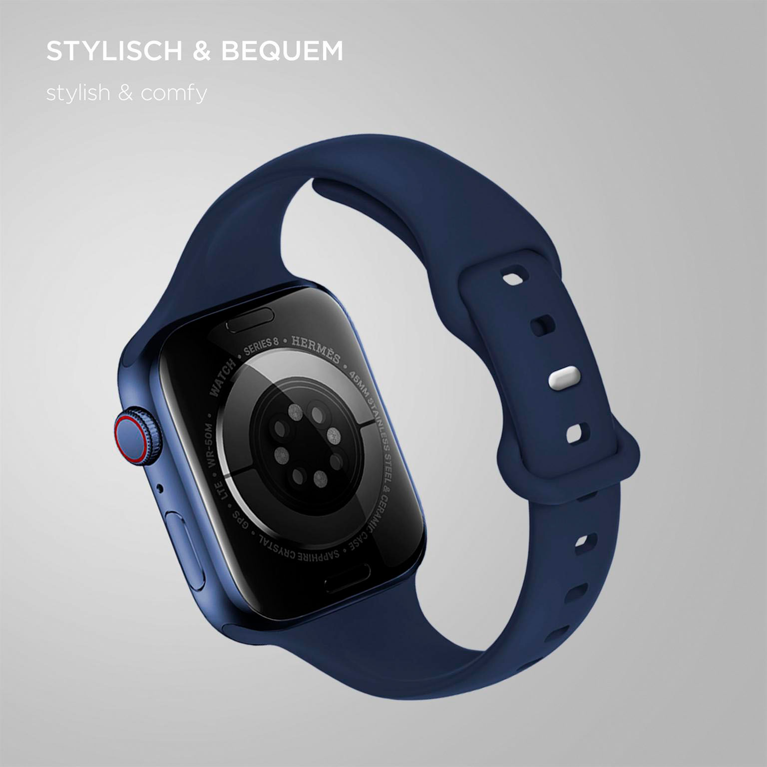 ONEFLOW Soft Band Slim Apple Watch 11 (46mm) Sportarmband Schmal – Weiteres Produktbild 1