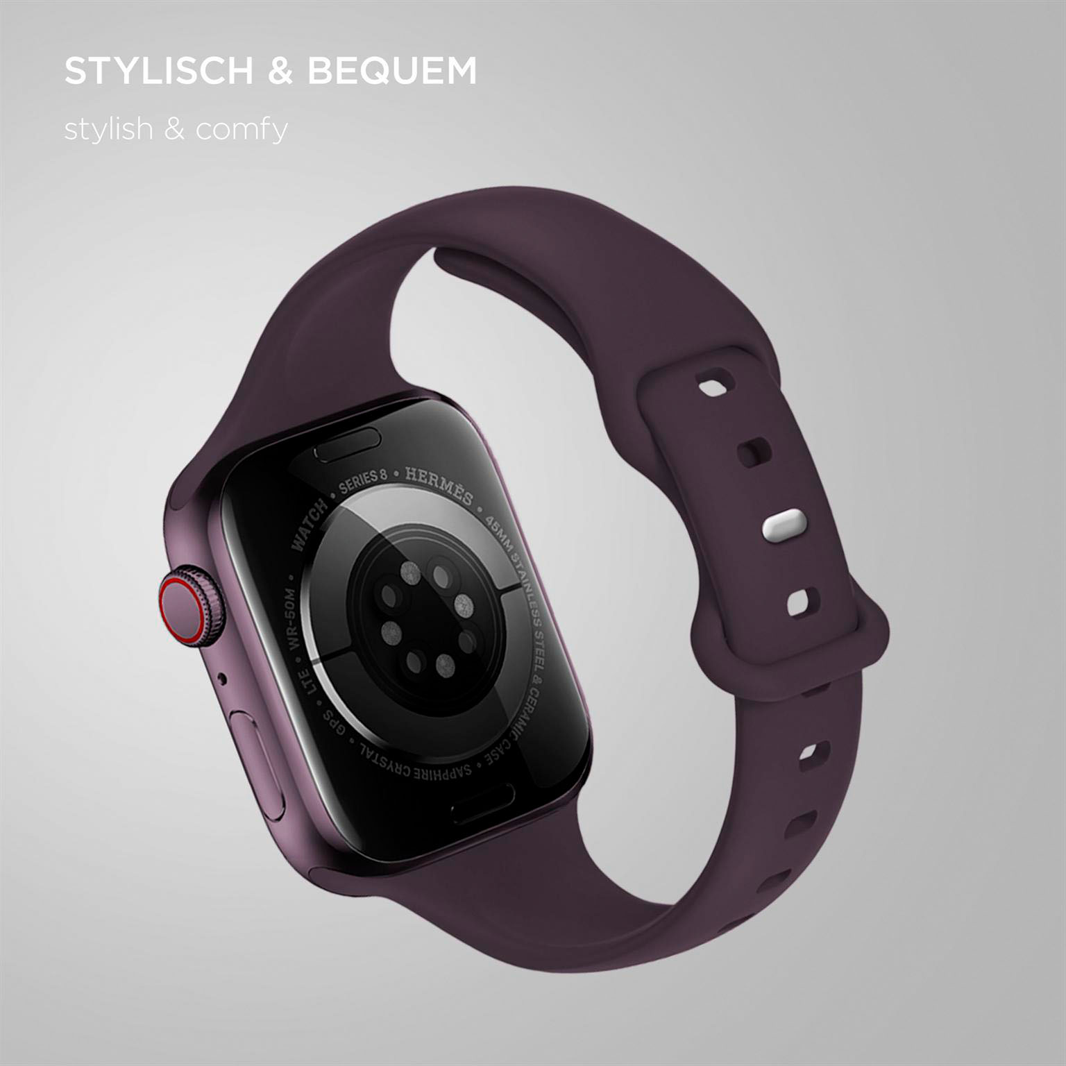 ONEFLOW Soft Band Slim Apple Watch Ultra 3 (49mm) Sportarmband Schmal – Weiteres Produktbild 1