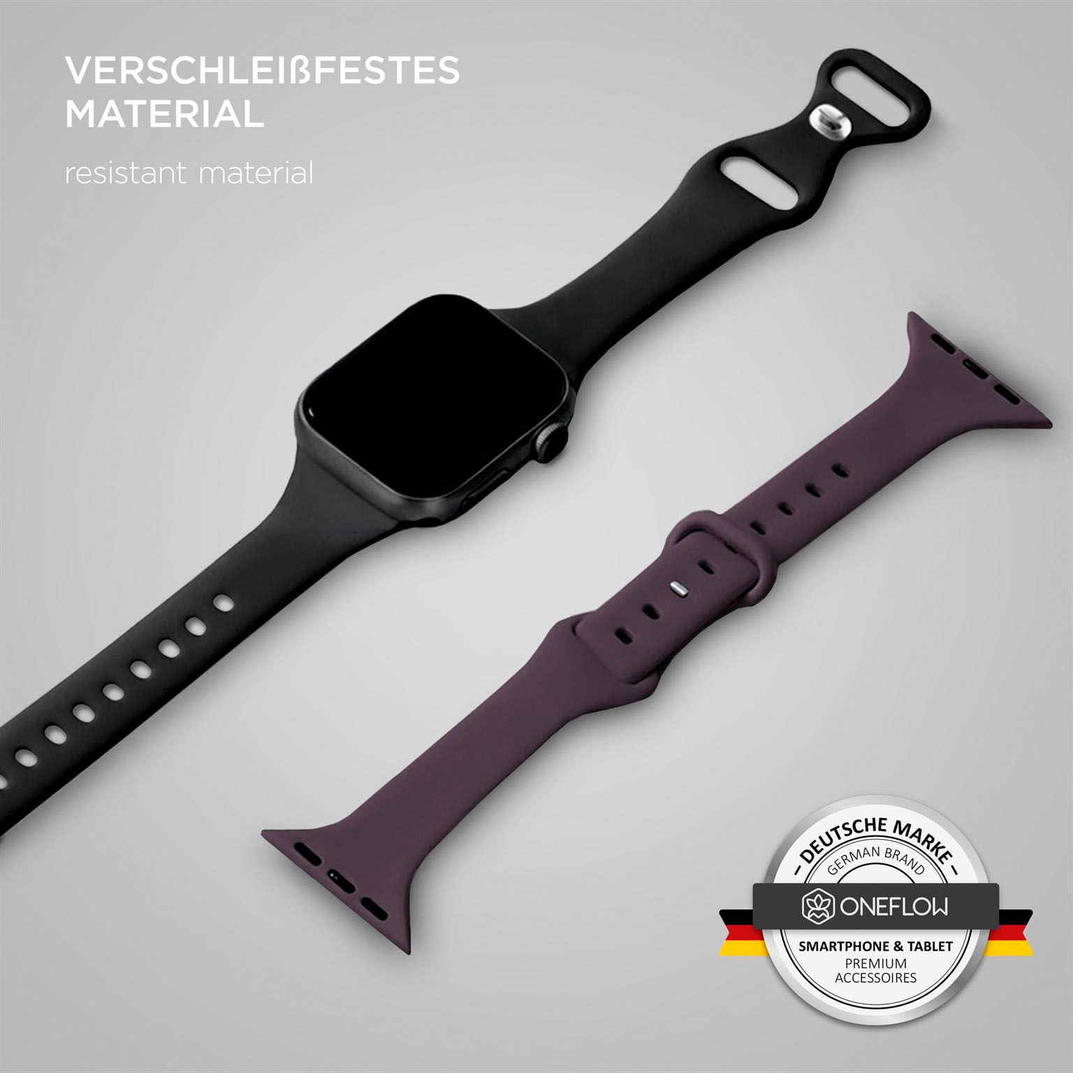ONEFLOW Soft Band Slim Apple Watch Ultra 3 (49mm) Sportarmband Schmal – Weiteres Produktbild 2