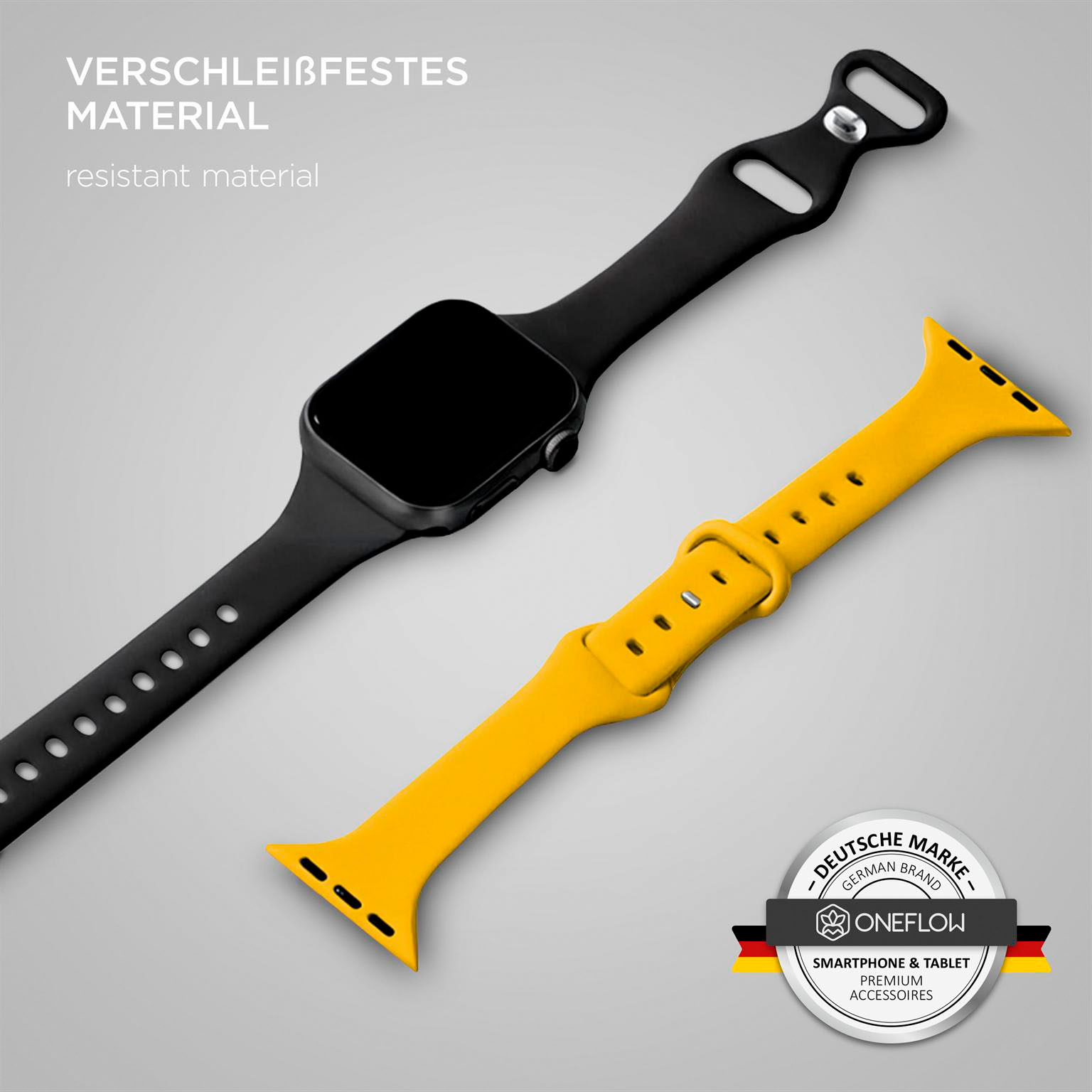 ONEFLOW Soft Band Slim Apple Watch Ultra 3 (49mm) Sportarmband Schmal – Weiteres Produktbild 2