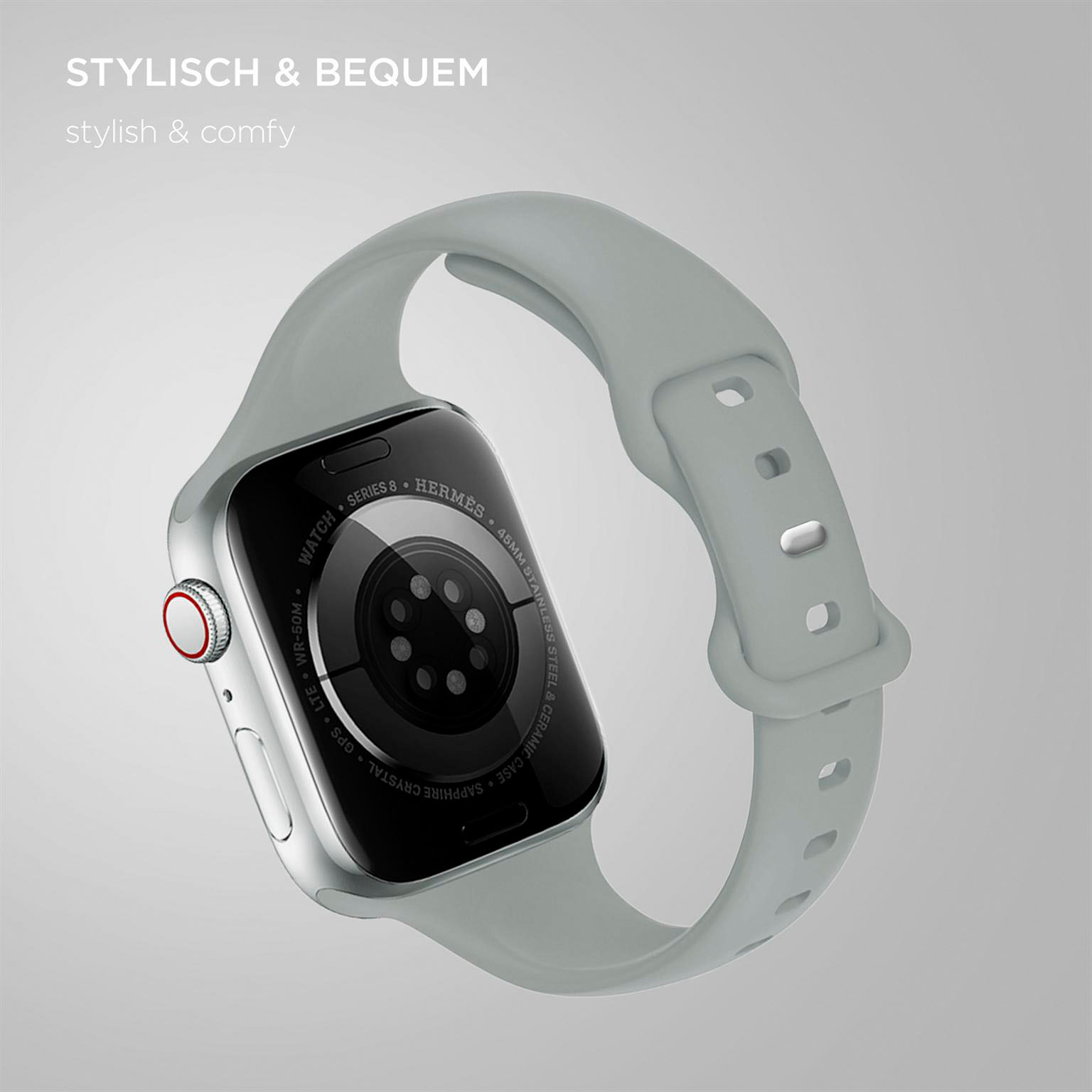 ONEFLOW Soft Band Slim Apple Watch Ultra 3 (49mm) Sportarmband Schmal – Weiteres Produktbild 1