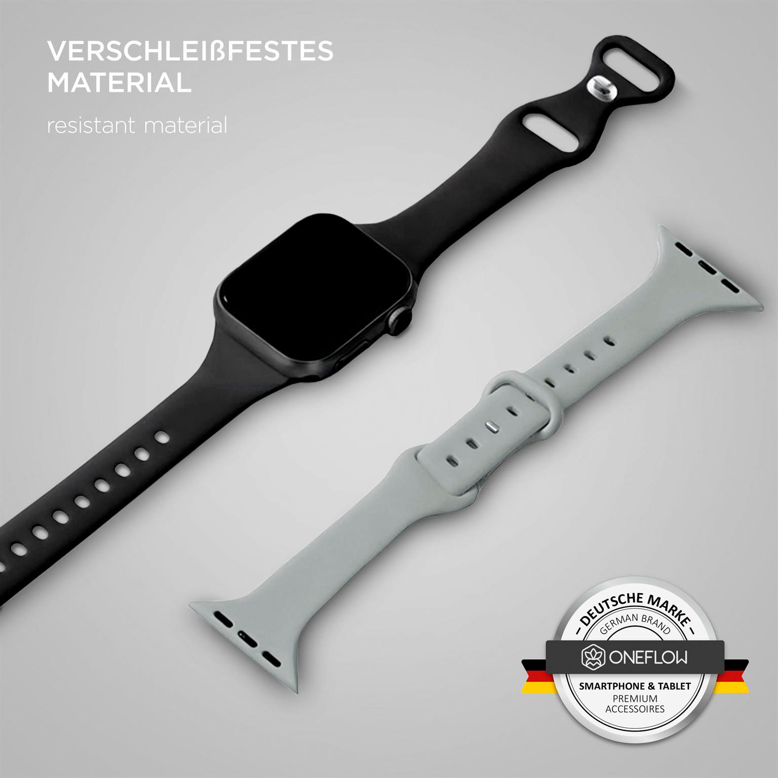 ONEFLOW Soft Band Slim Apple Watch Ultra 3 (49mm) Sportarmband Schmal – Weiteres Produktbild 2