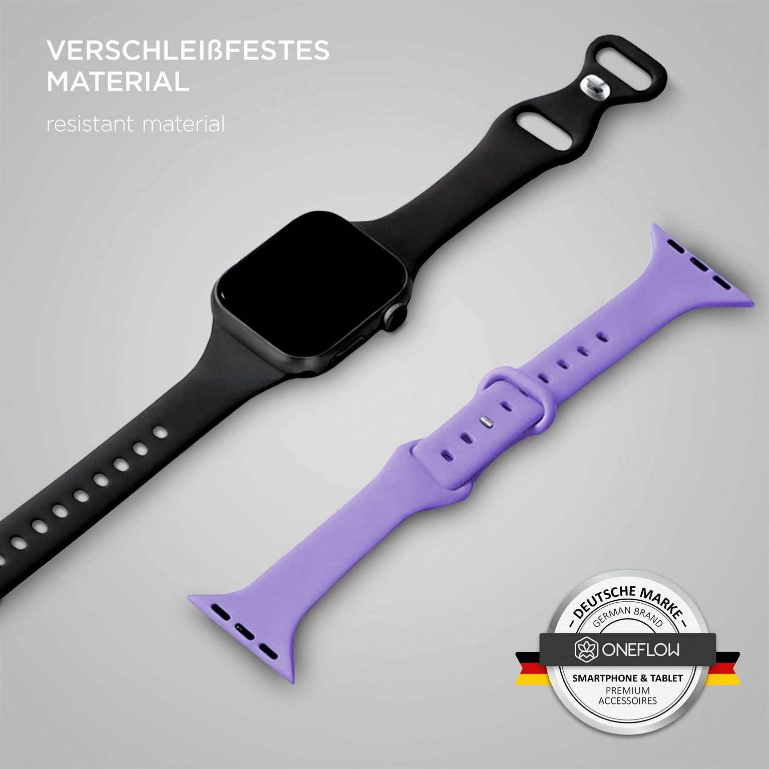 ONEFLOW Soft Band Slim Apple Watch Ultra 3 (49mm) Sportarmband Schmal – Weiteres Produktbild 2