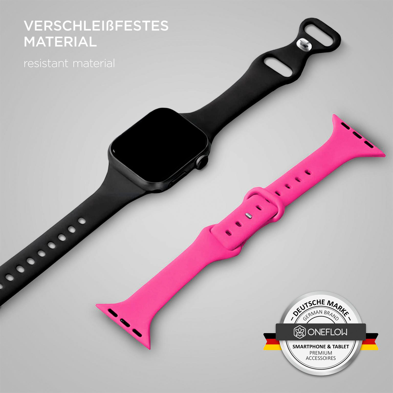 ONEFLOW Soft Band Slim Apple Watch Ultra 3 (49mm) Sportarmband Schmal – Weiteres Produktbild 2