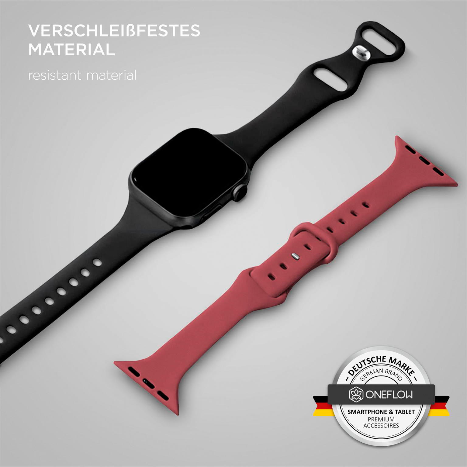 ONEFLOW Soft Band Slim Apple Watch Ultra 3 (49mm) Sportarmband Schmal – Weiteres Produktbild 2