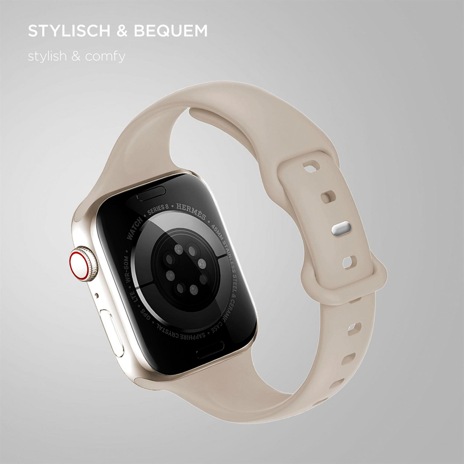 ONEFLOW Soft Band Slim Apple Watch Ultra 3 (49mm) Sportarmband Schmal – Weiteres Produktbild 1
