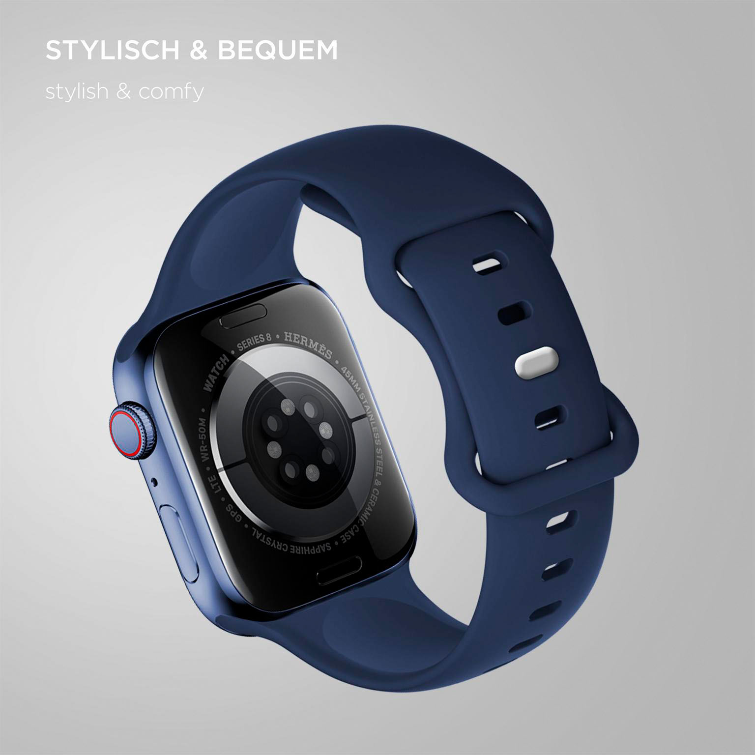 ONEFLOW Soft Band Apple Watch SE 3 (40mm) Silikon Armband Sport – Weiteres Produktbild 1