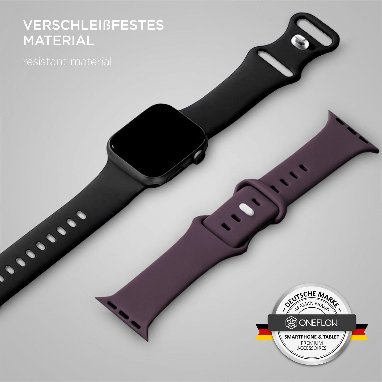 ONEFLOW Soft Band Apple Watch SE 3 (40mm) Silikon Armband Sport – Weiteres Produktbild 2