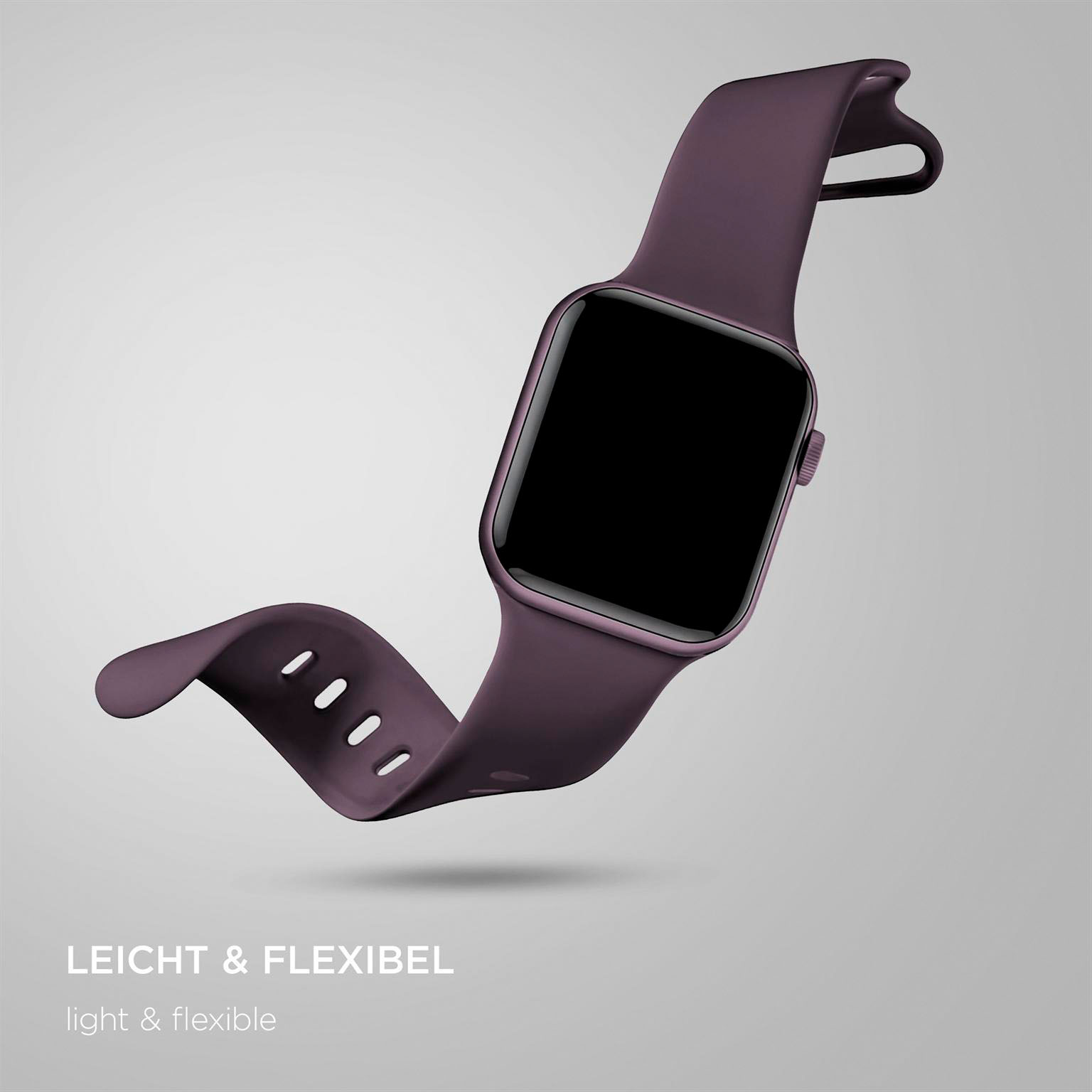 ONEFLOW Soft Band Apple Watch SE 3 (40mm) Silikon Armband Sport – Weiteres Produktbild 4
