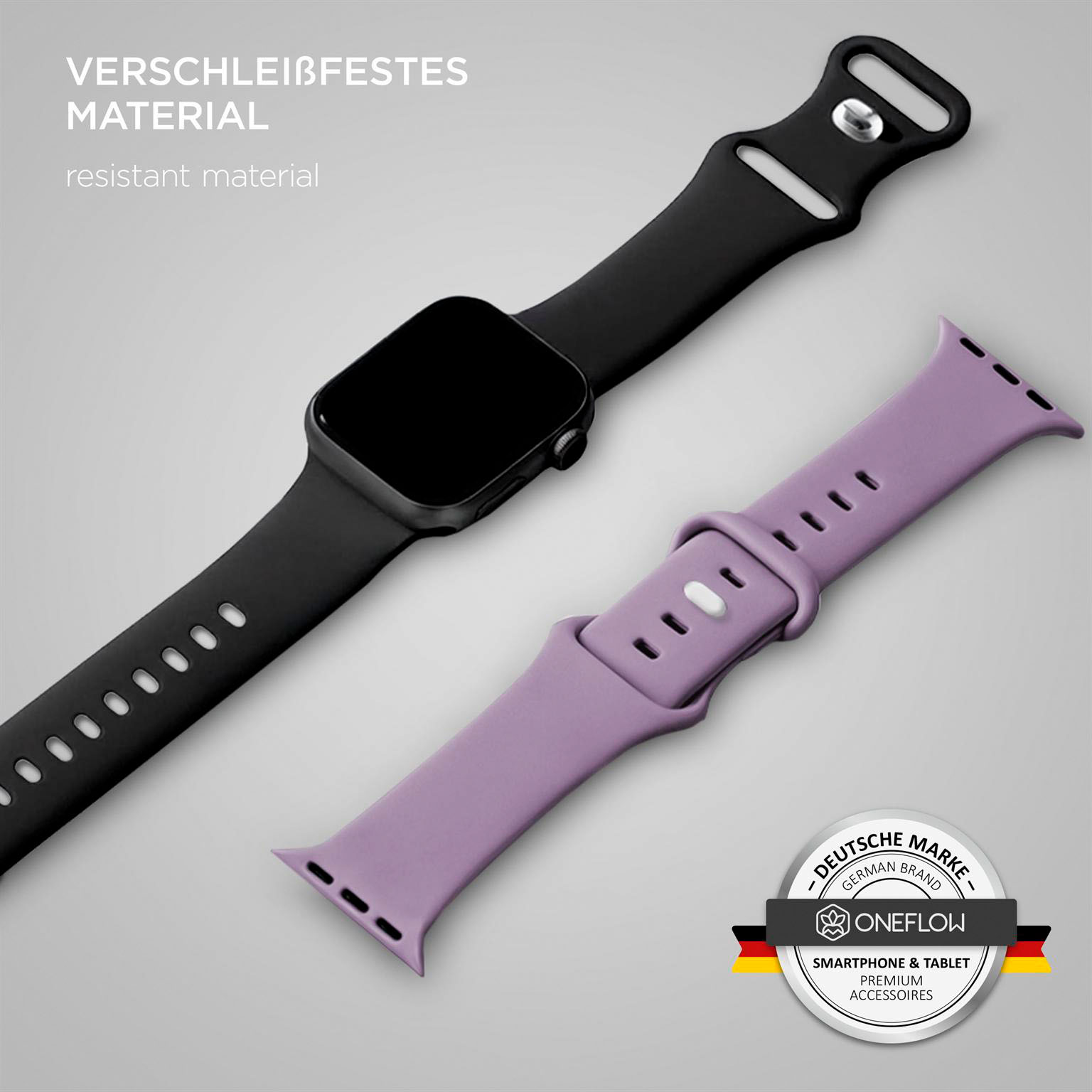 ONEFLOW Soft Band Apple Watch SE 3 (40mm) Silikon Armband Sport – Weiteres Produktbild 2