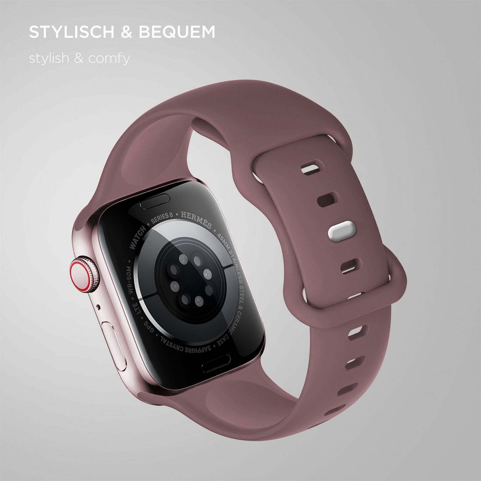 ONEFLOW Soft Band Apple Watch SE 3 (40mm) Silikon Armband Sport – Weiteres Produktbild 1