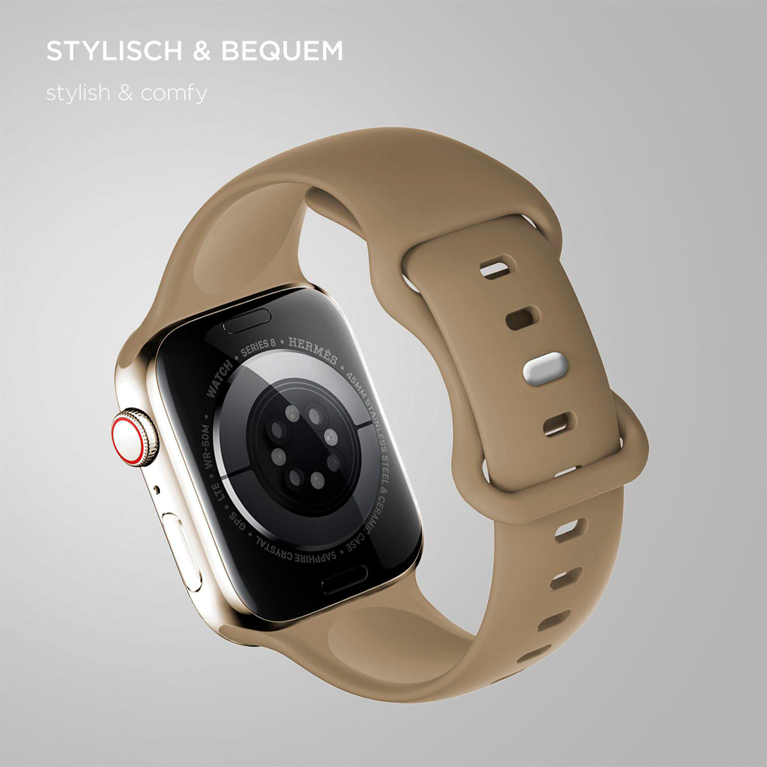 ONEFLOW Soft Band Apple Watch SE 3 (40mm) Silikon Armband Sport – Weiteres Produktbild 1
